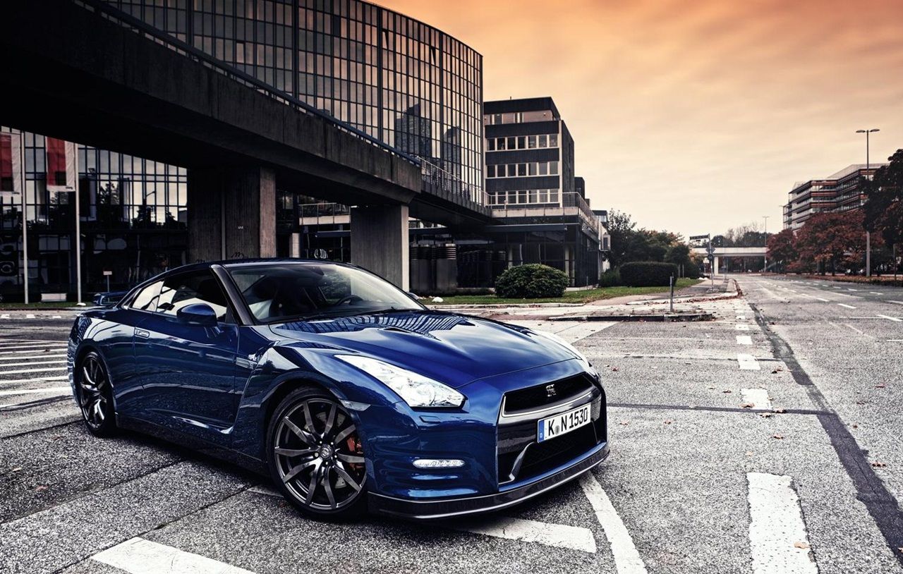 Nissan Skyline Gtr Blue Wallpapers