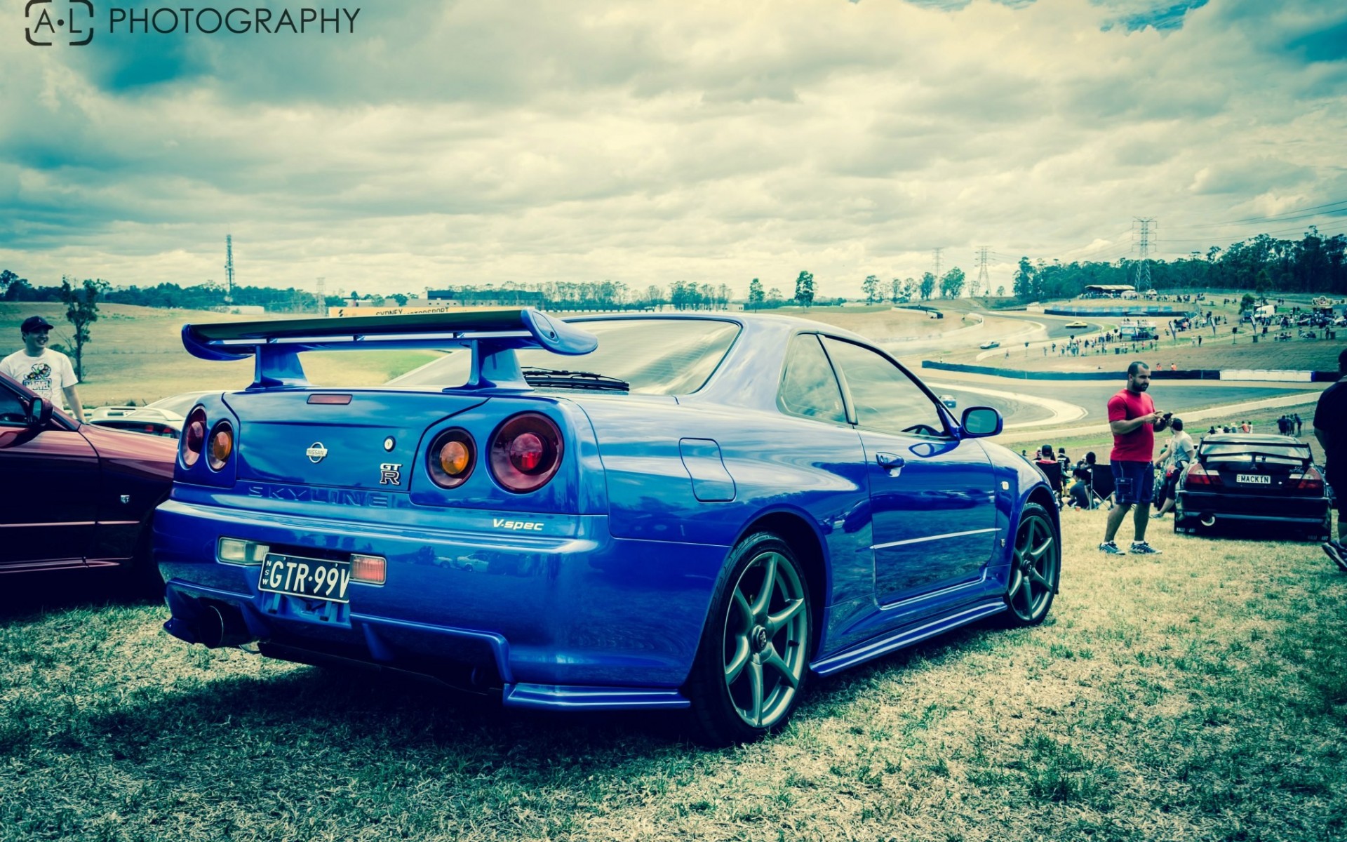 Nissan Skyline Gtr Blue Wallpapers