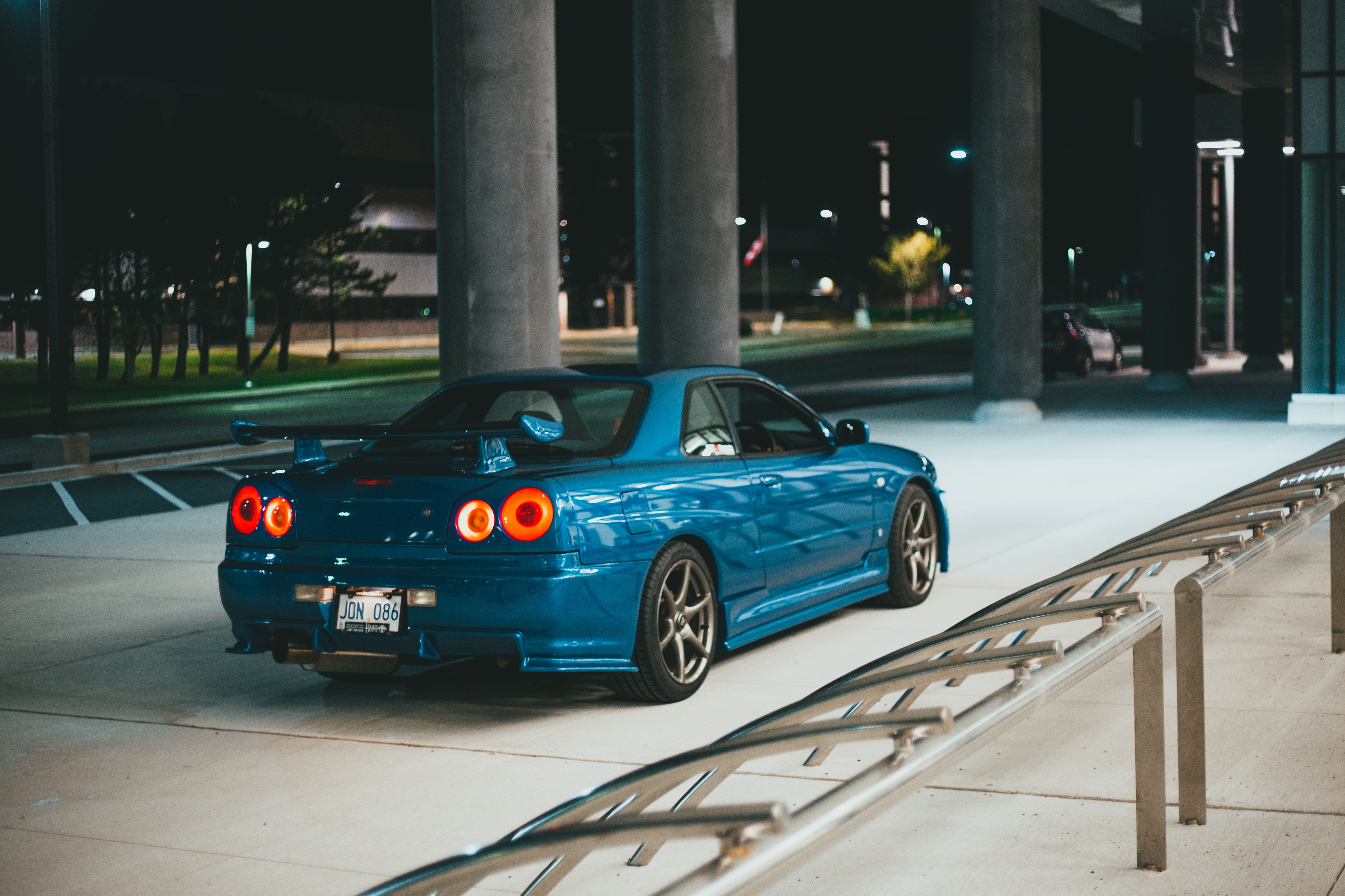 Nissan Skyline Gtr Blue Wallpapers