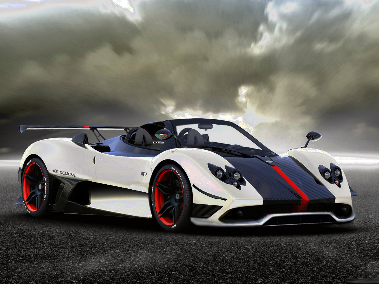 Pagani Zonda Cinque Wallpapers