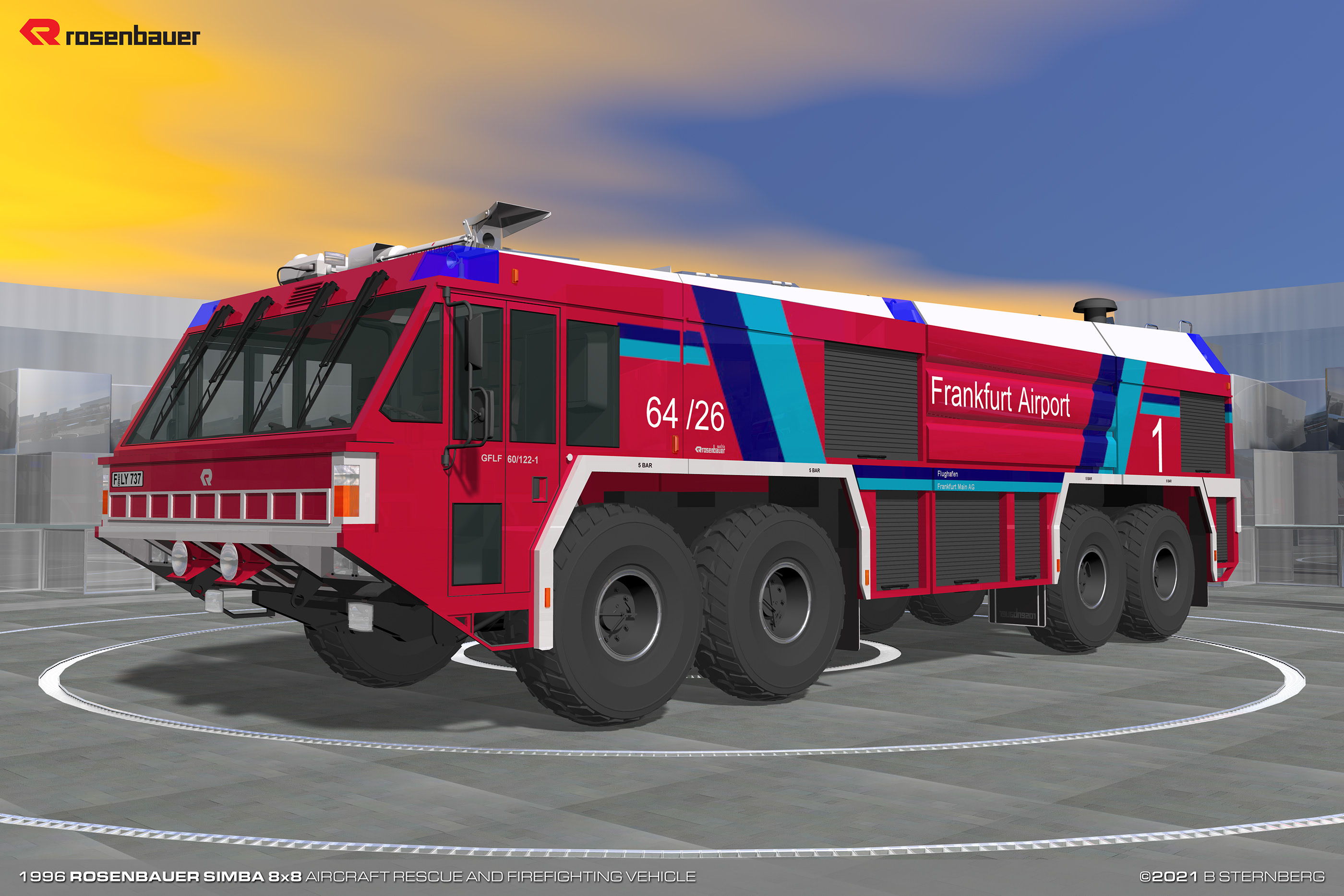 Rosenbauer Simba 8X8 Hret Wallpapers