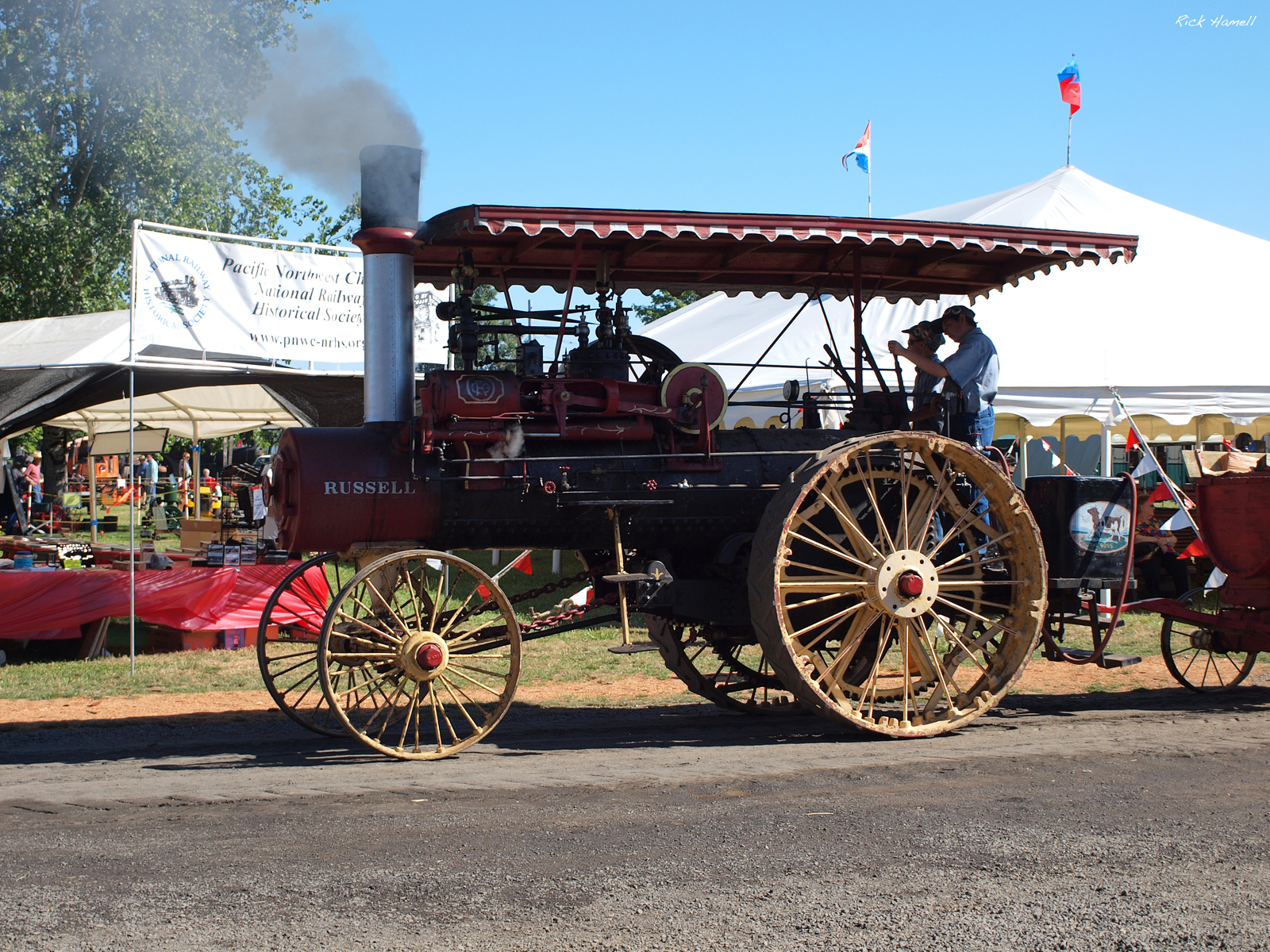 Russell Steam Tractor Wallpapers