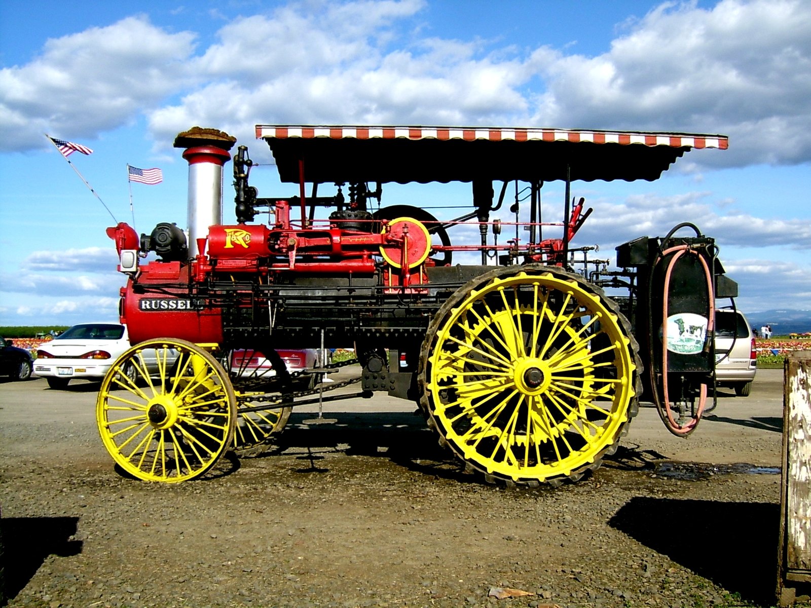 Russell Steam Tractor Wallpapers