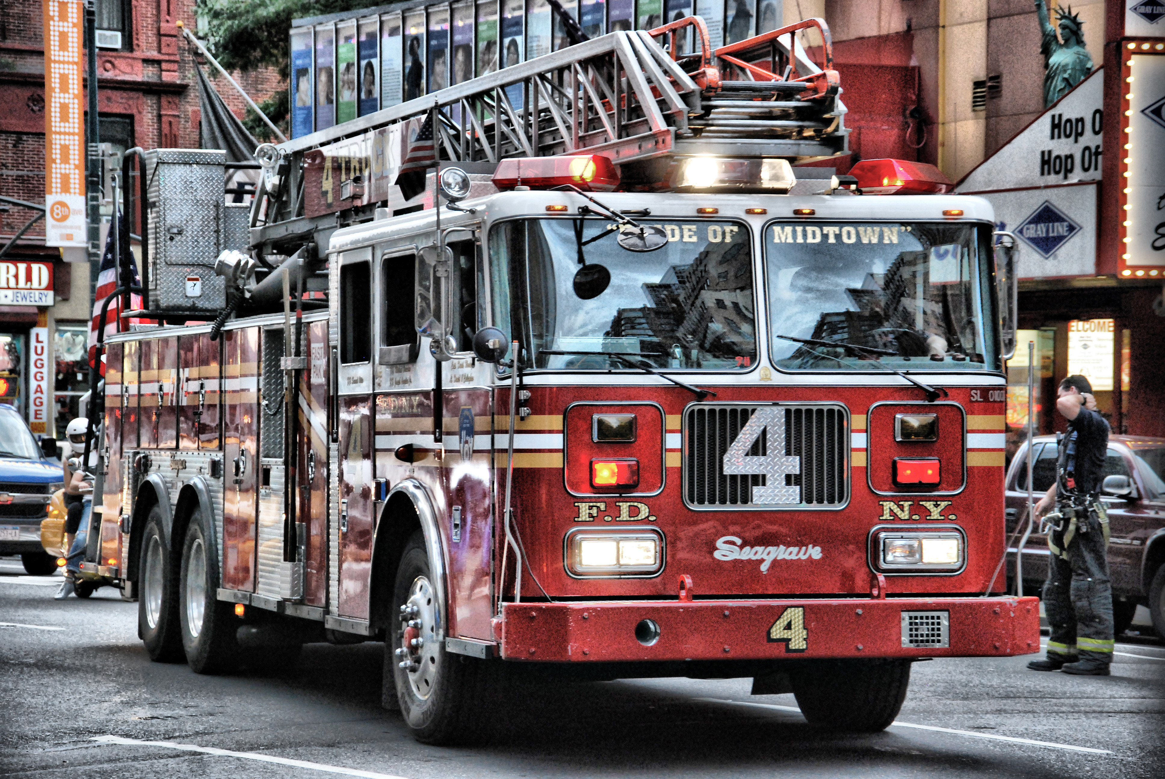 Seagrave Fire Truck Wallpapers