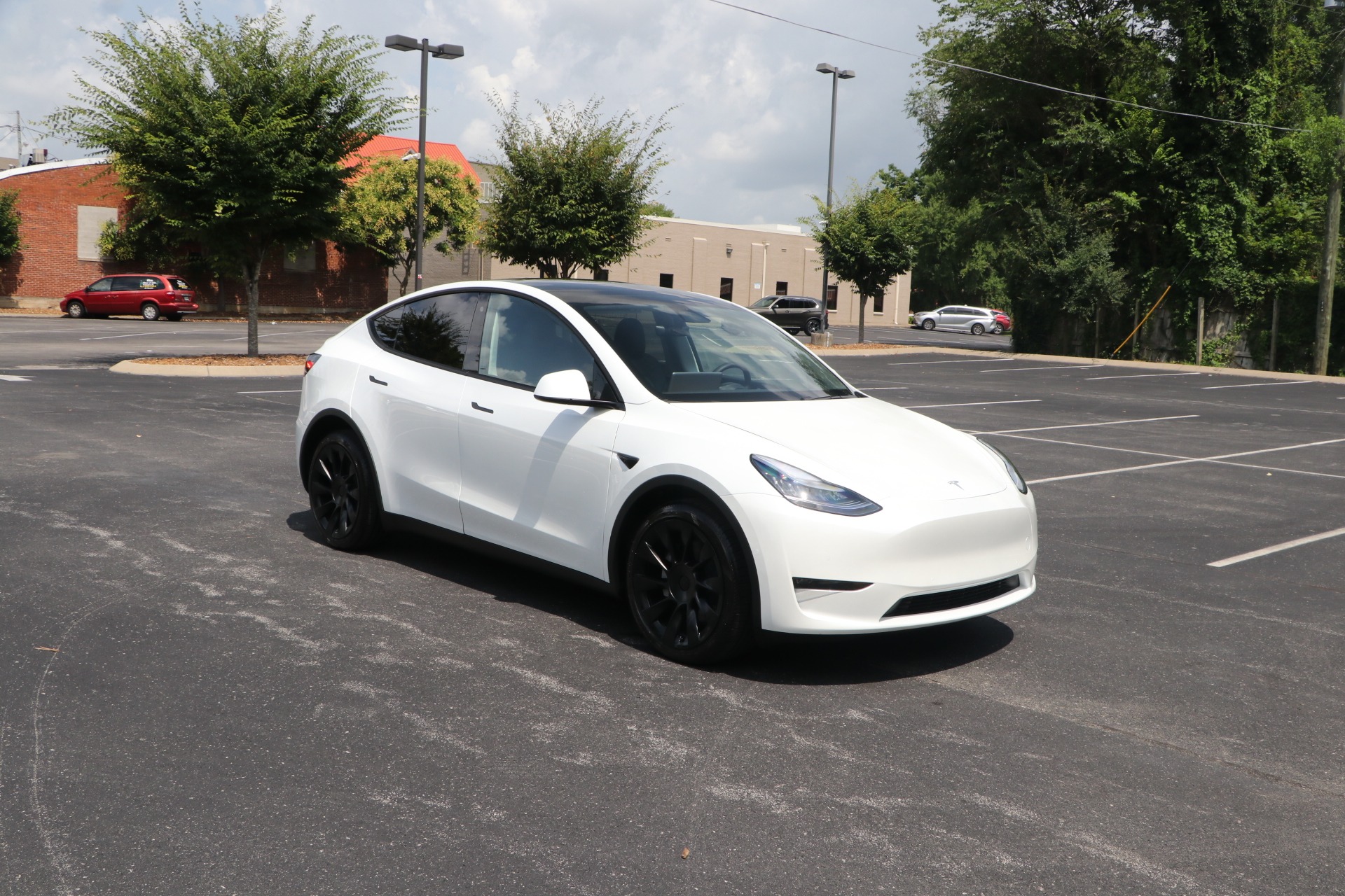 Tesla Model Y Long Range 2020 Wallpapers