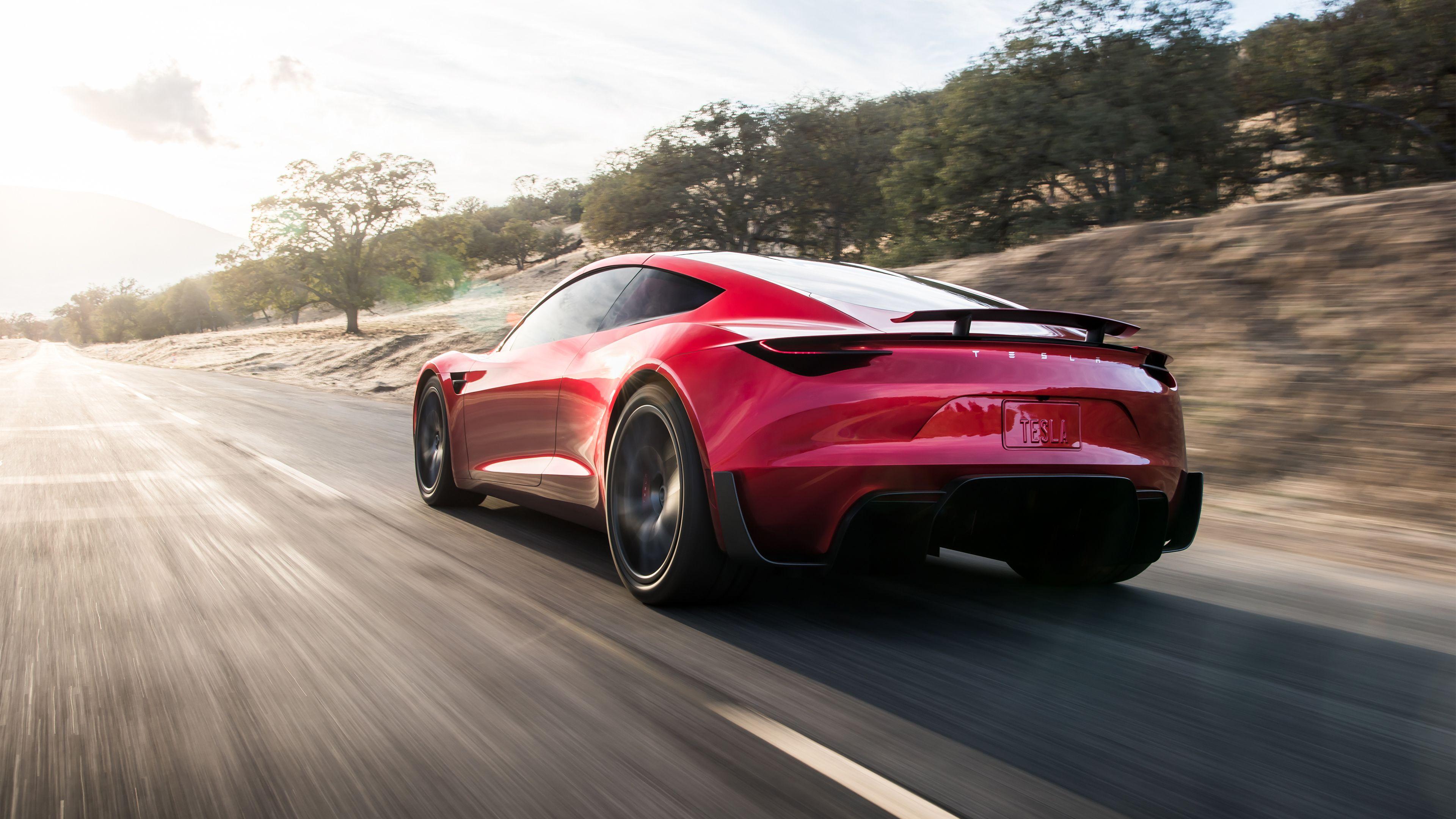 Tesla Roadster Wallpapers