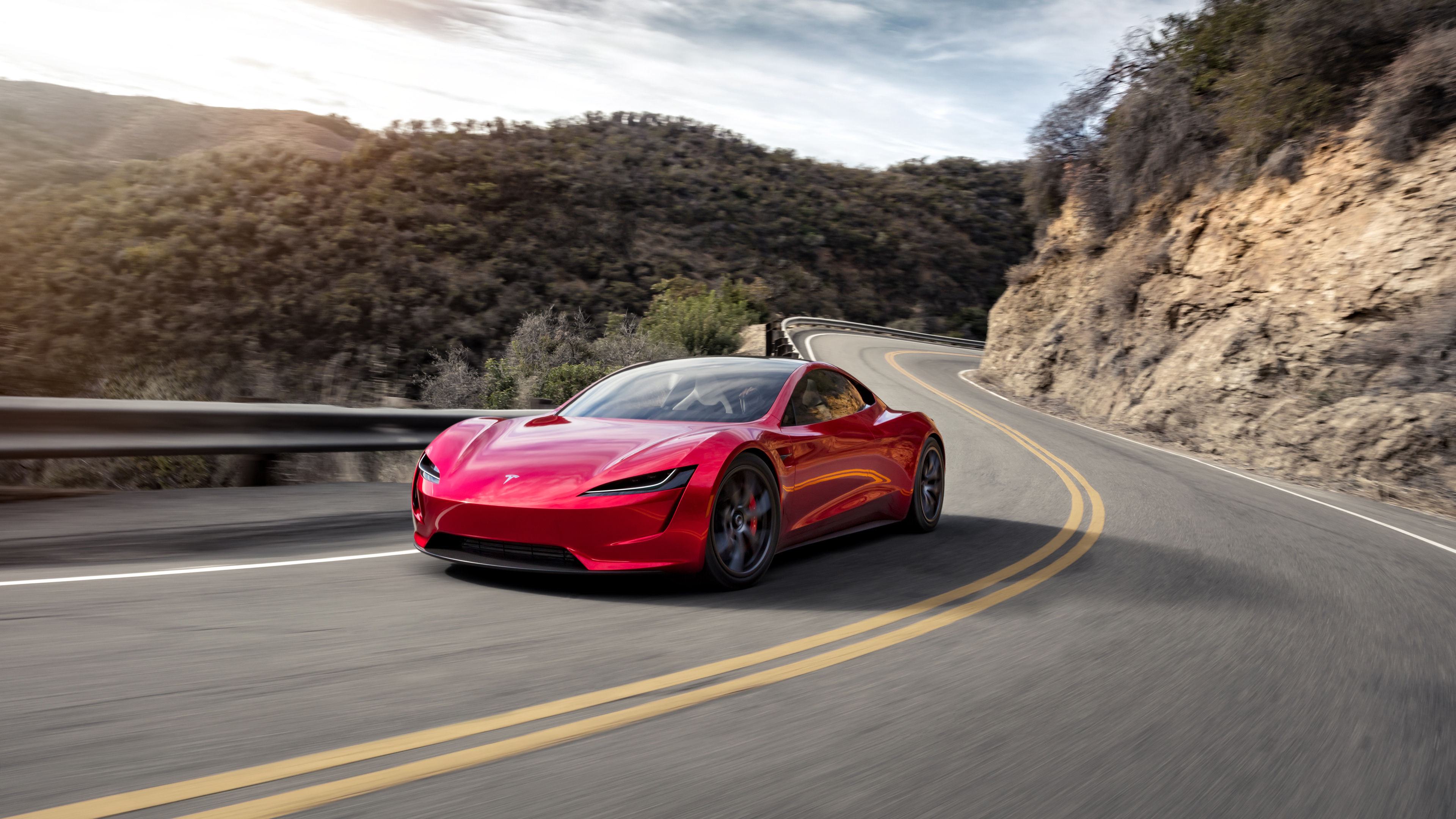 Tesla Roadster Sport Wallpapers