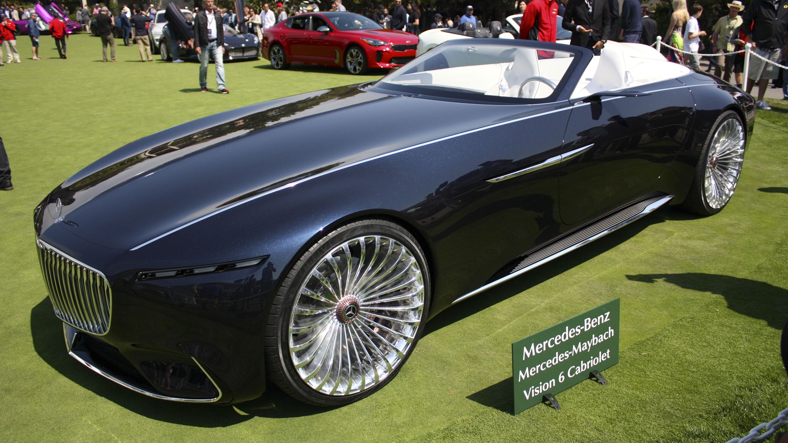 Vision Mercedes Maybach 6 Cabriolet 2017 Wallpapers