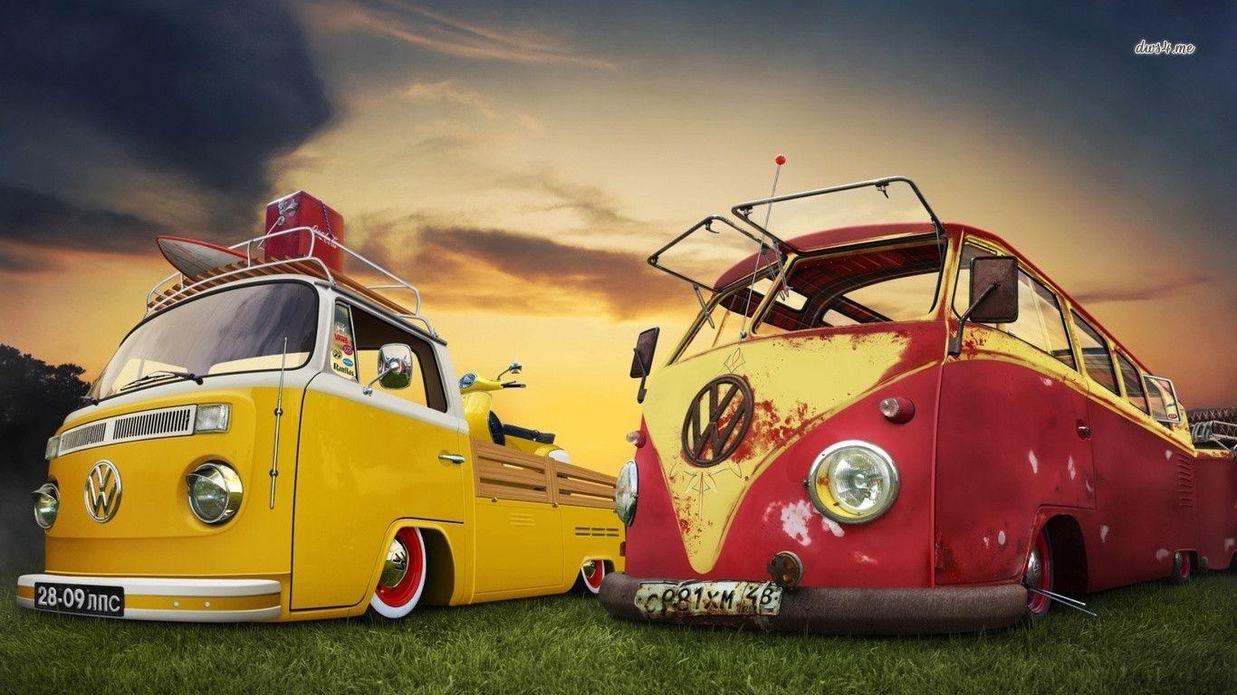 Volkswagen T1 Hippie Wallpapers