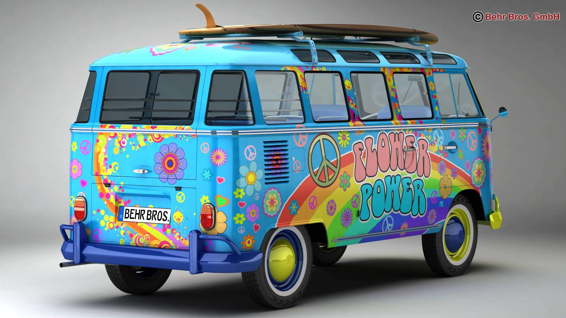 Volkswagen T1 Hippie Wallpapers