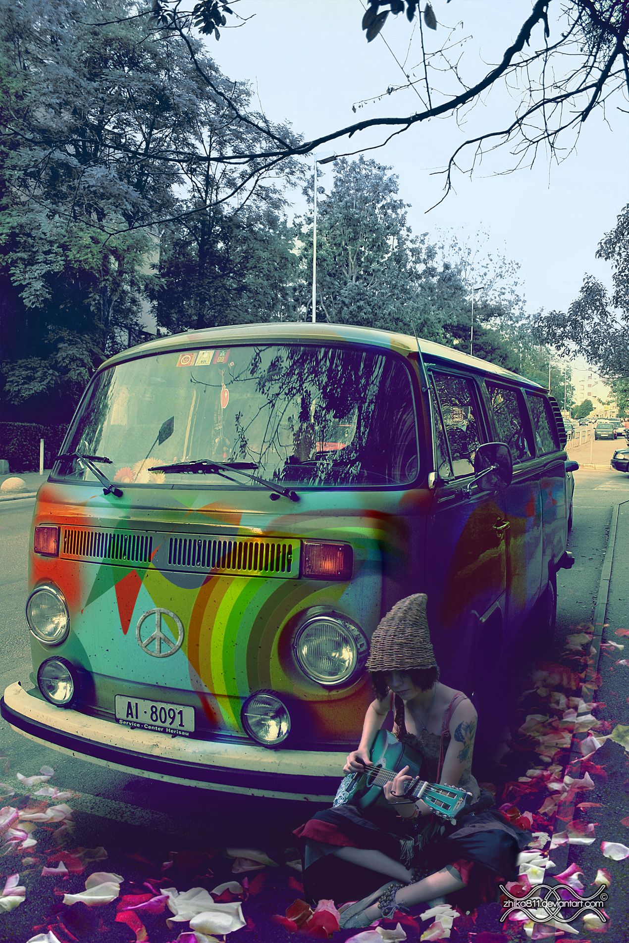 Volkswagen T1 Hippie Wallpapers