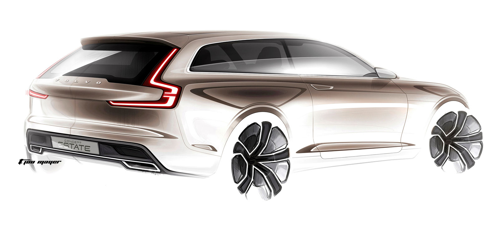 Volvo Concept Estate Wallpapers