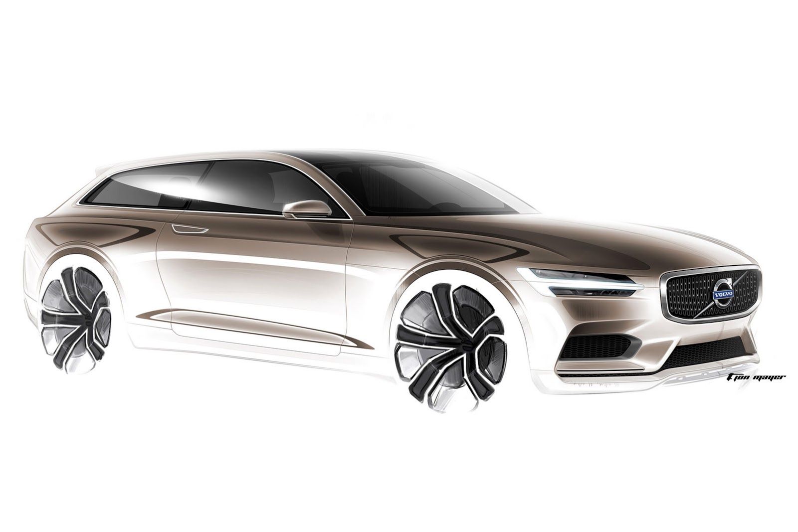 Volvo Concept Estate Wallpapers