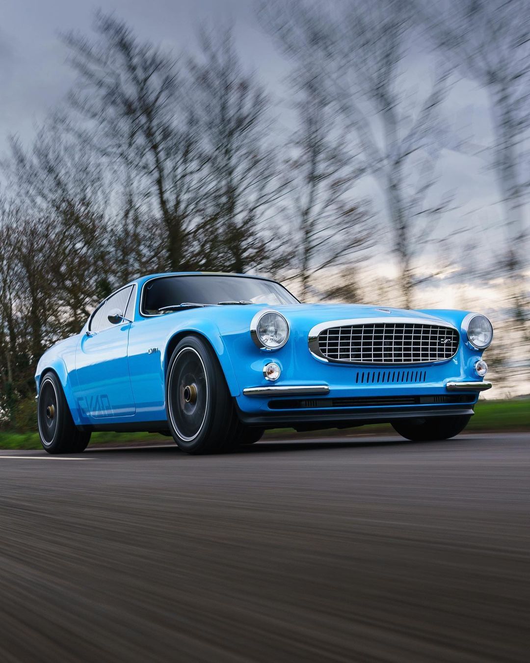 Volvo P1800 Cyan Wallpapers