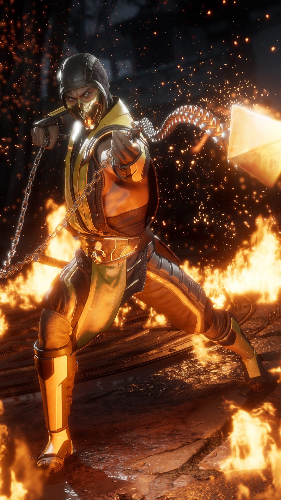 4K Scorpion Mortal Kombat 11 Wallpapers