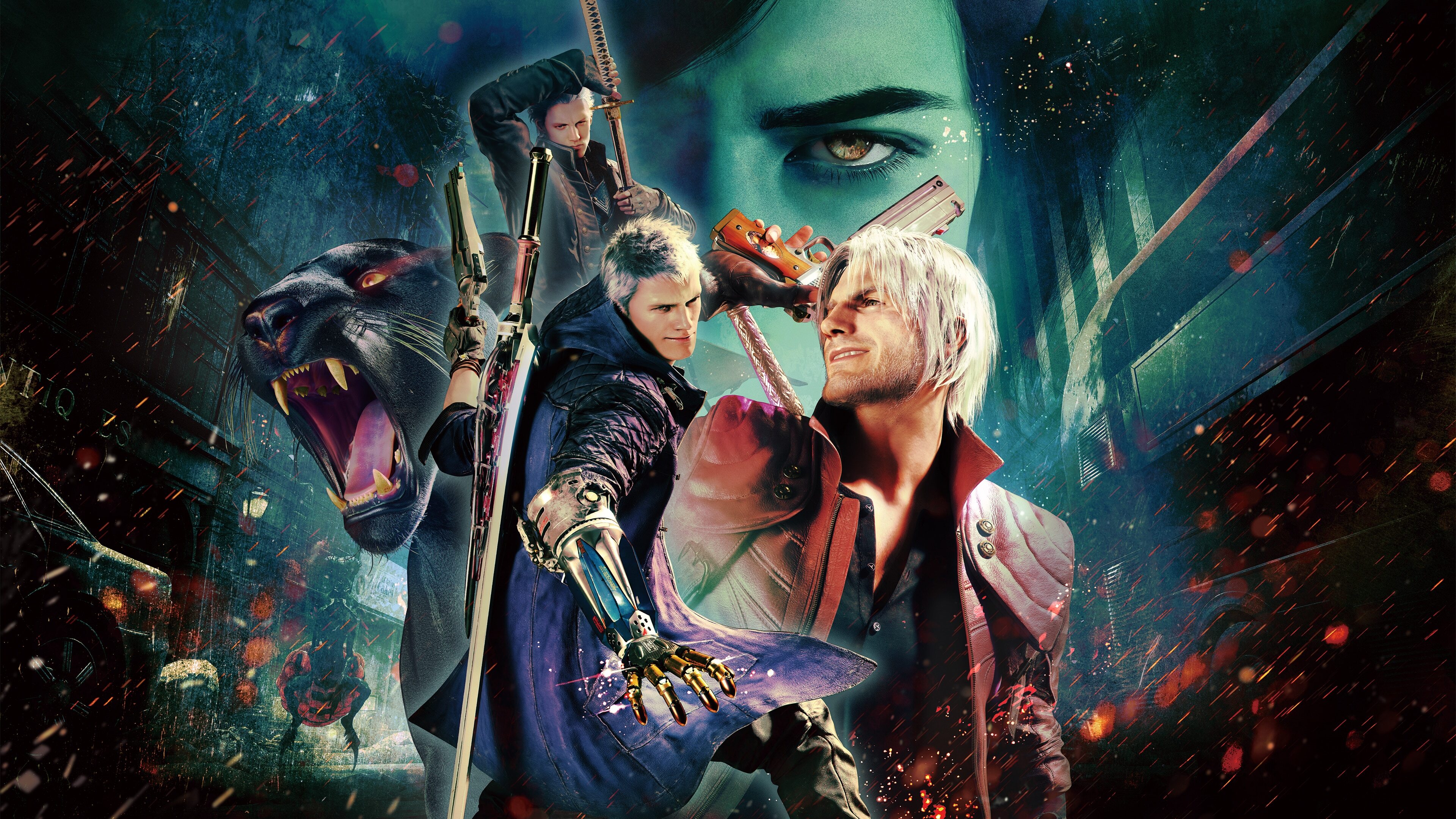 4K Vergil Devil May Cry 5 Wallpapers