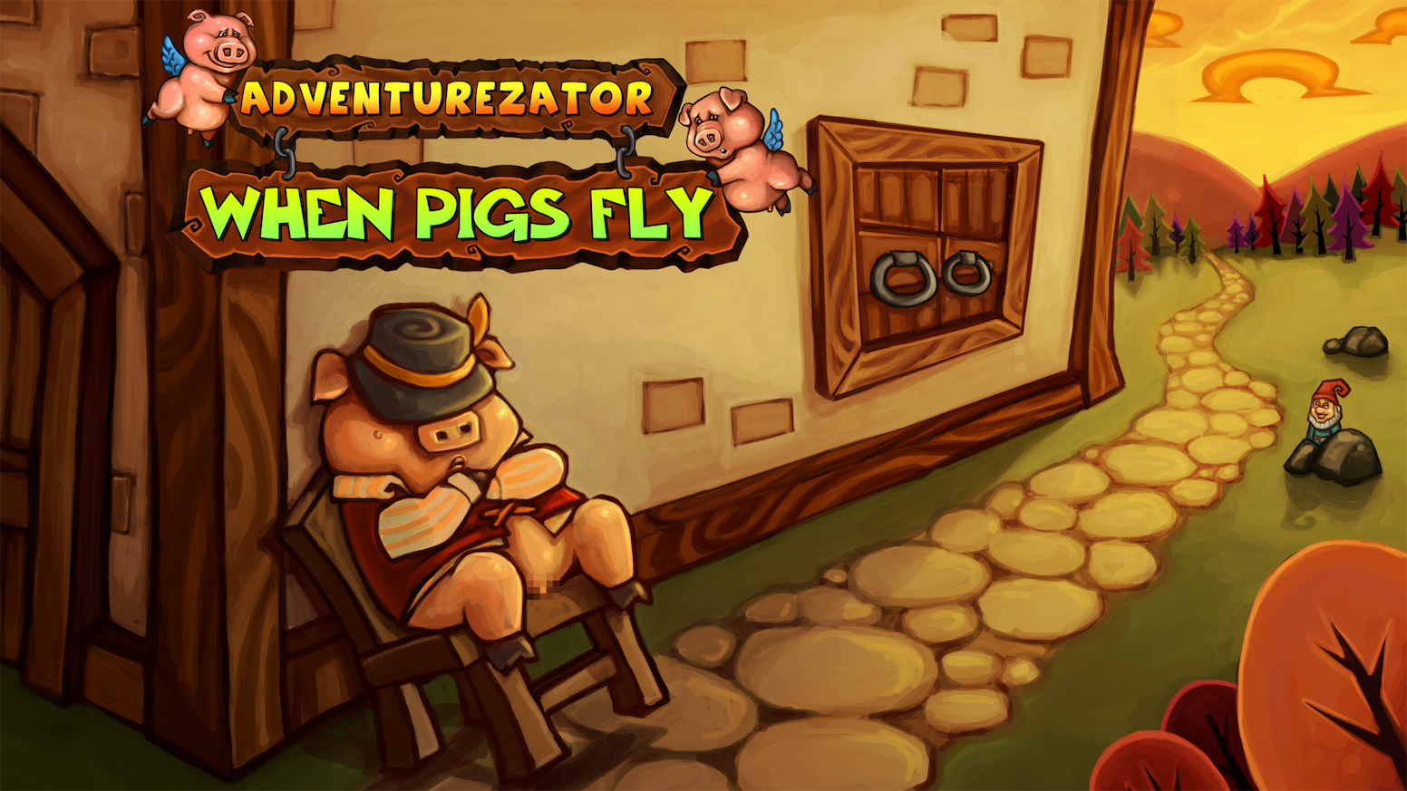 Adventurezator: When Pigs Fly Wallpapers