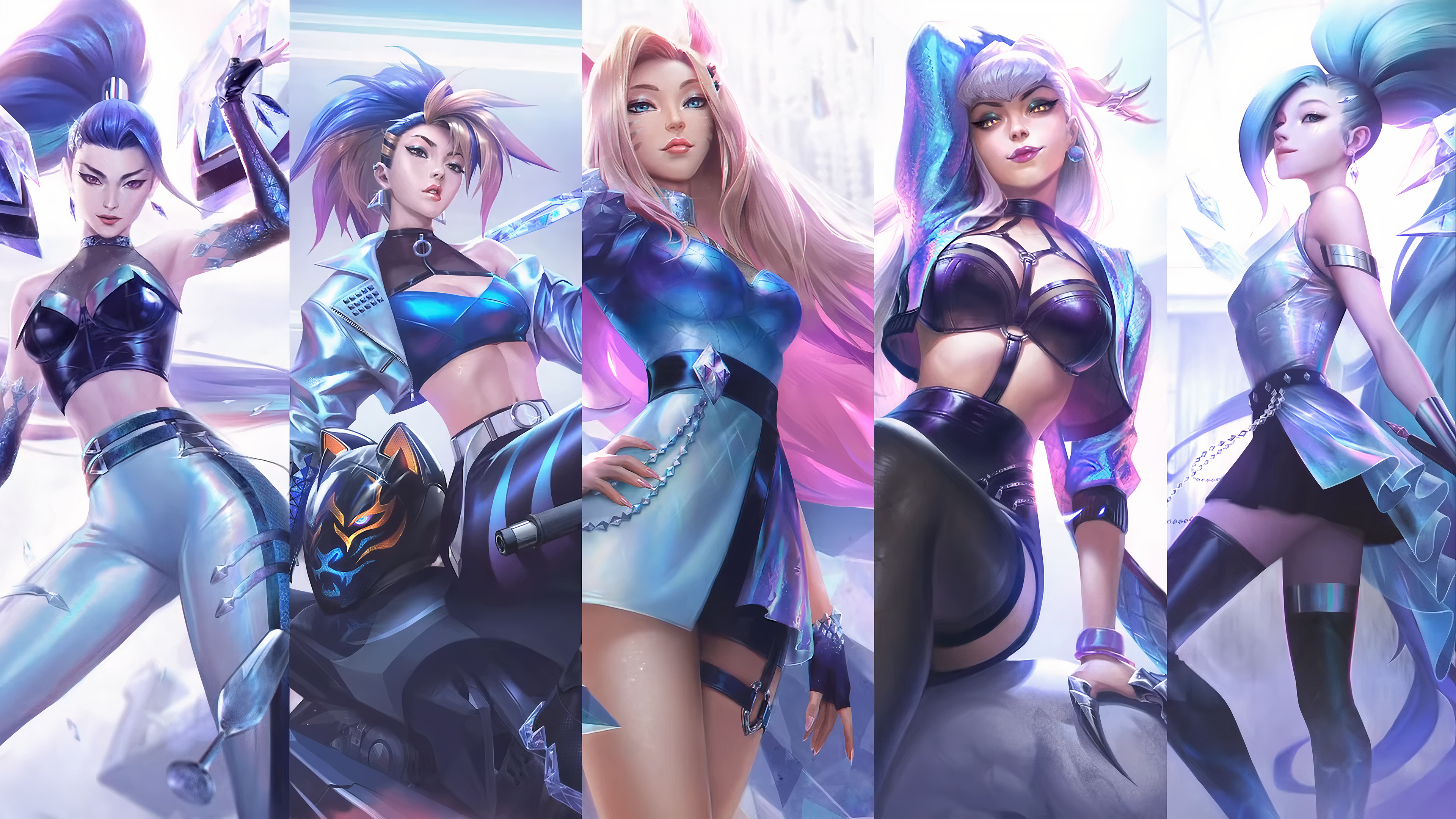 Ahri 8K K/DA League Of Legends Wallpapers