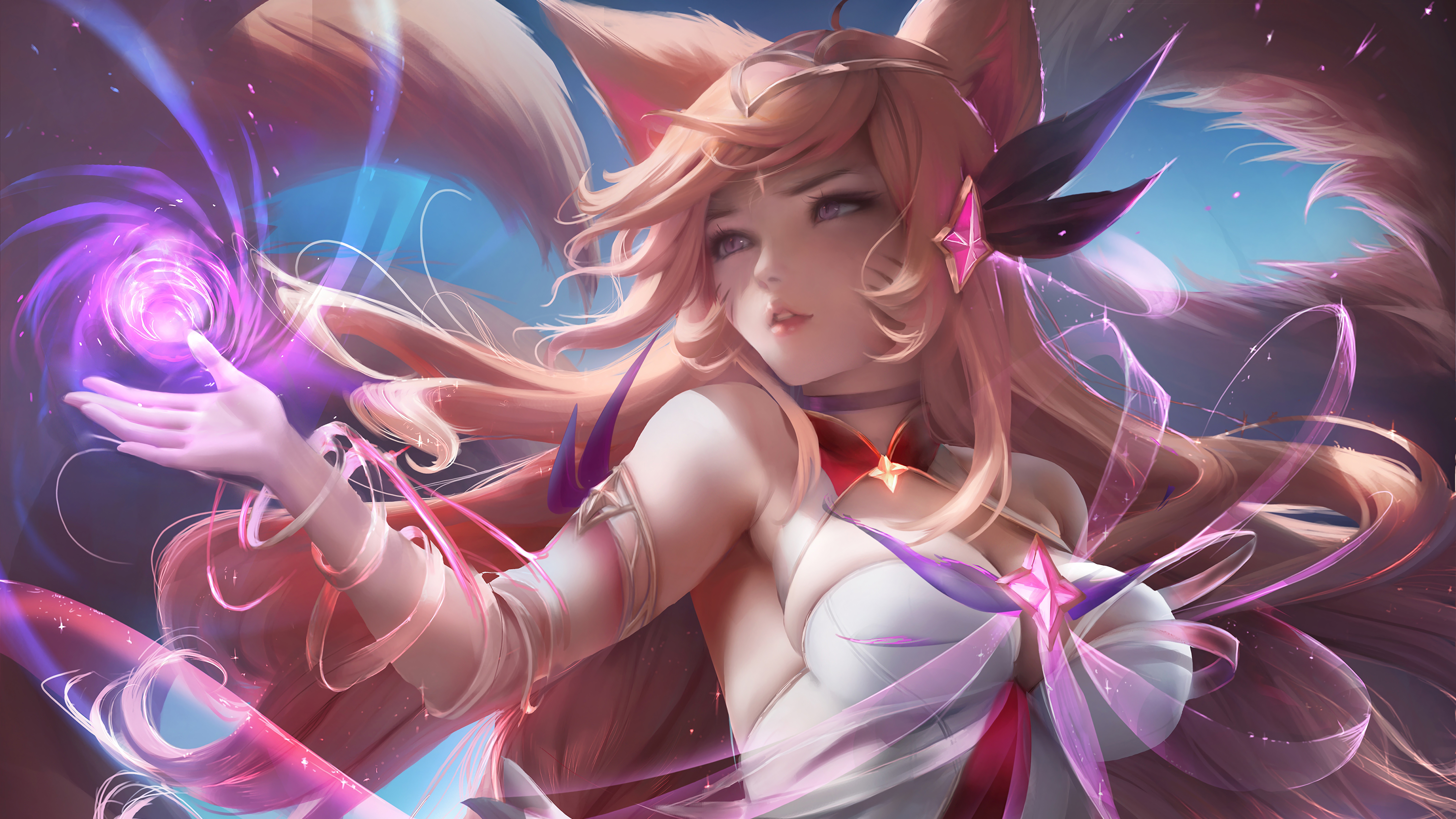 Ahri 8K K/DA League Of Legends Wallpapers