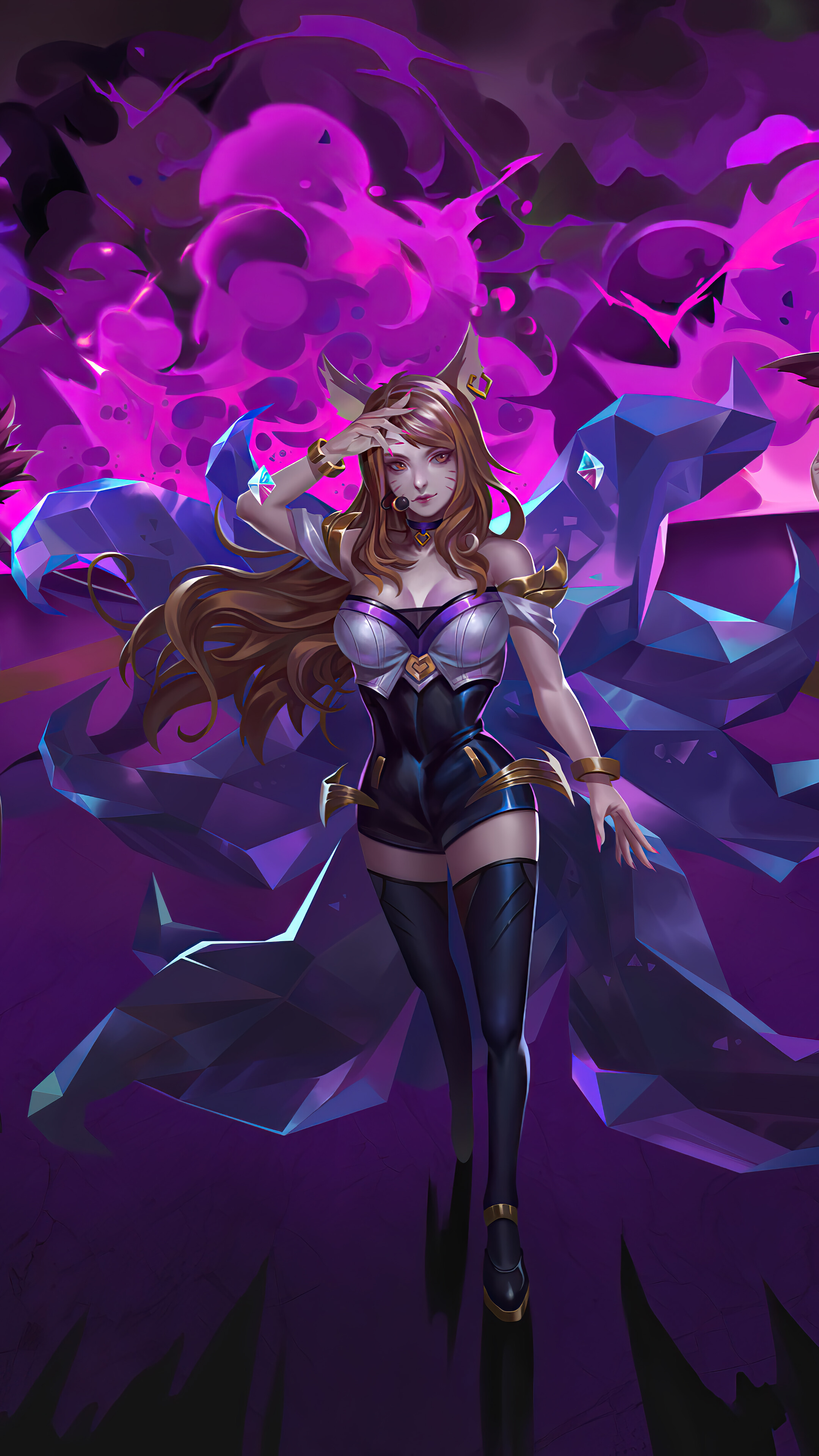 Ahri 8K K/DA League Of Legends Wallpapers