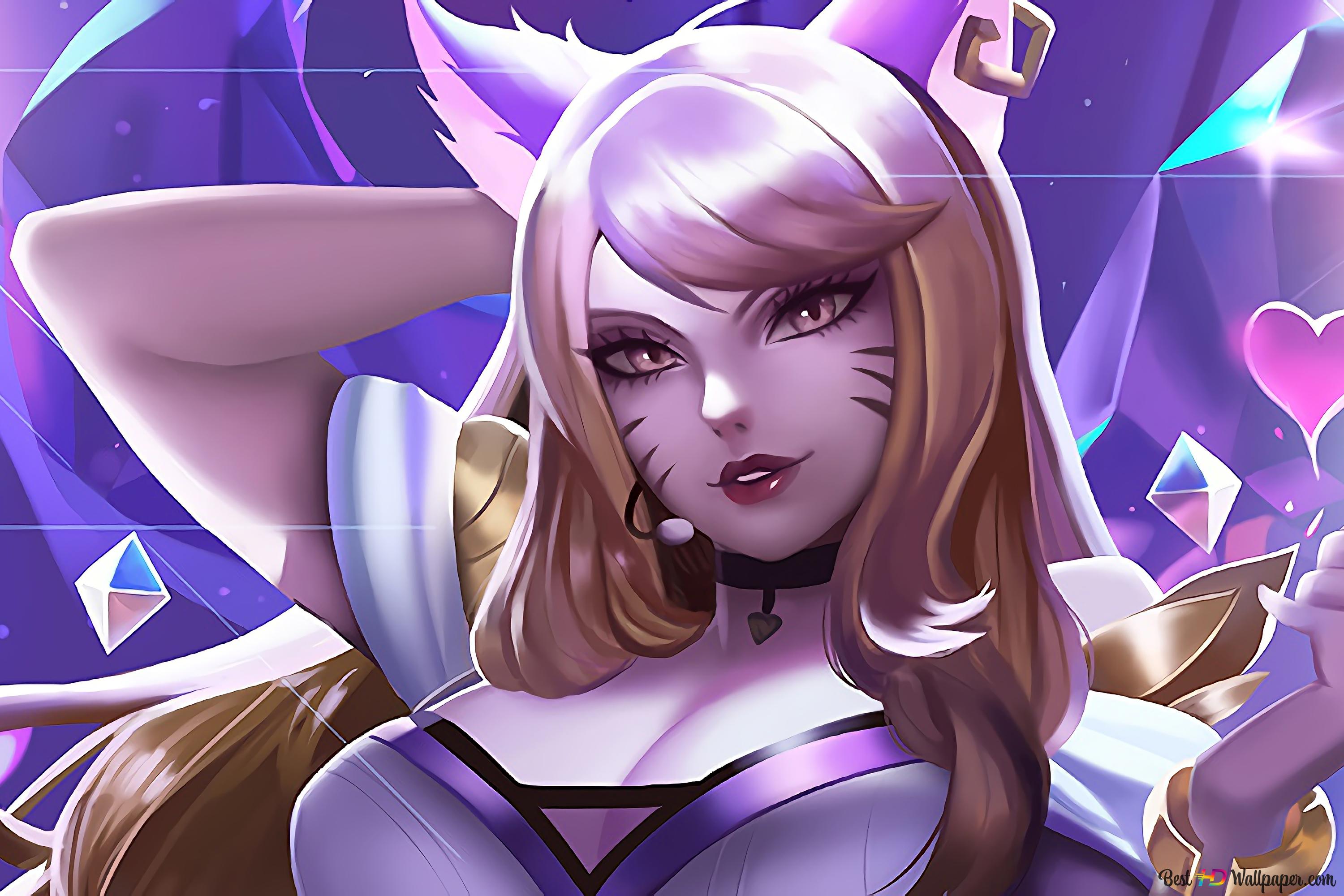 Ahri 8K K/DA League Of Legends Wallpapers