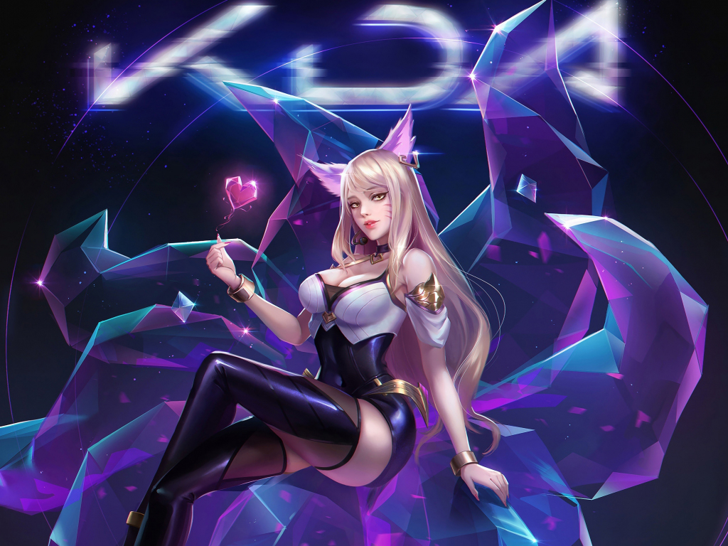 Ahri 8K K/DA League Of Legends Wallpapers