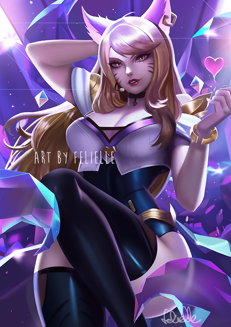 Ahri 8K K/DA League Of Legends Wallpapers