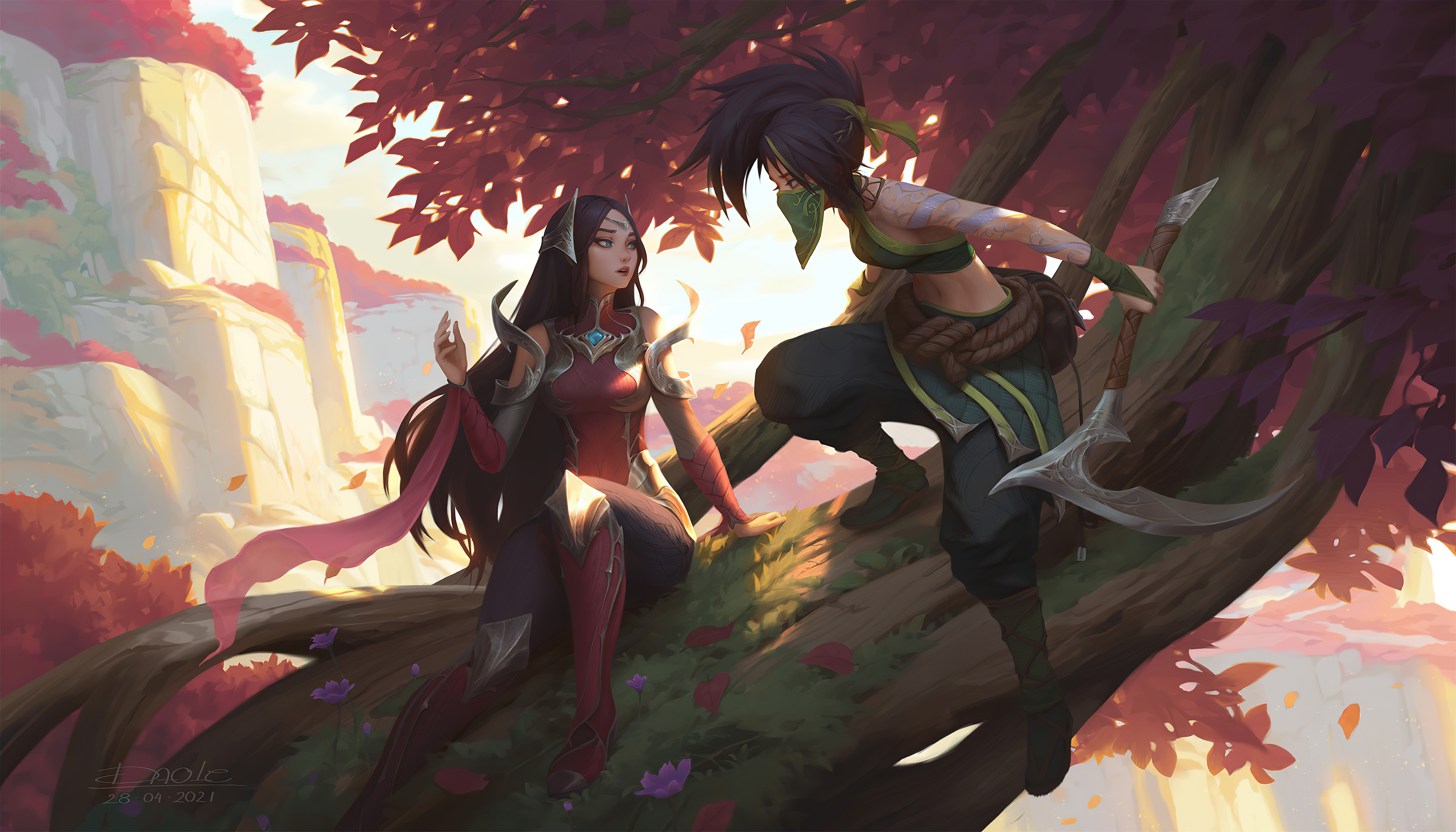 Akali 8K New League Of Legends Wallpapers