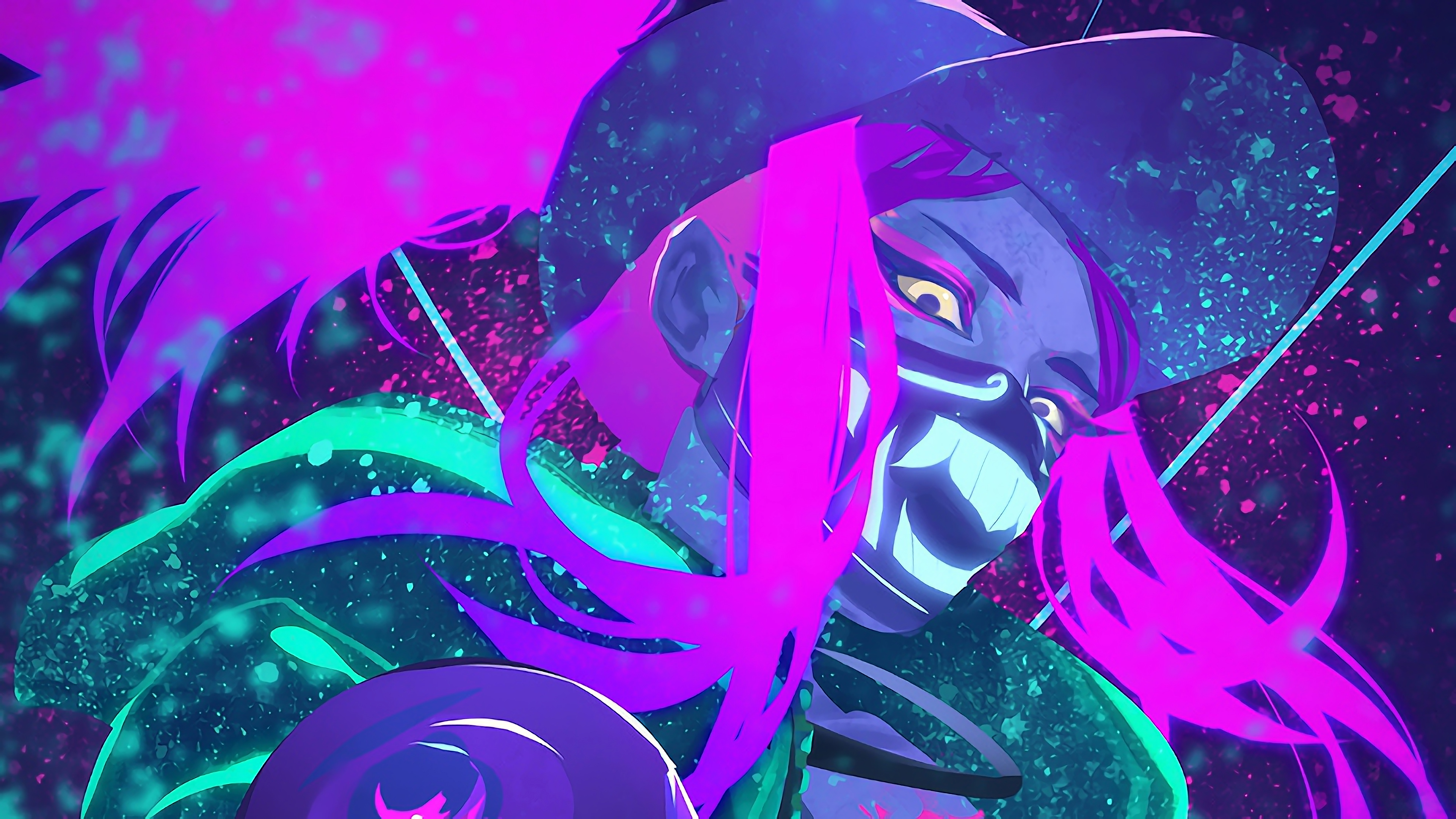 Akali Paint League Of Legends Wallpapers