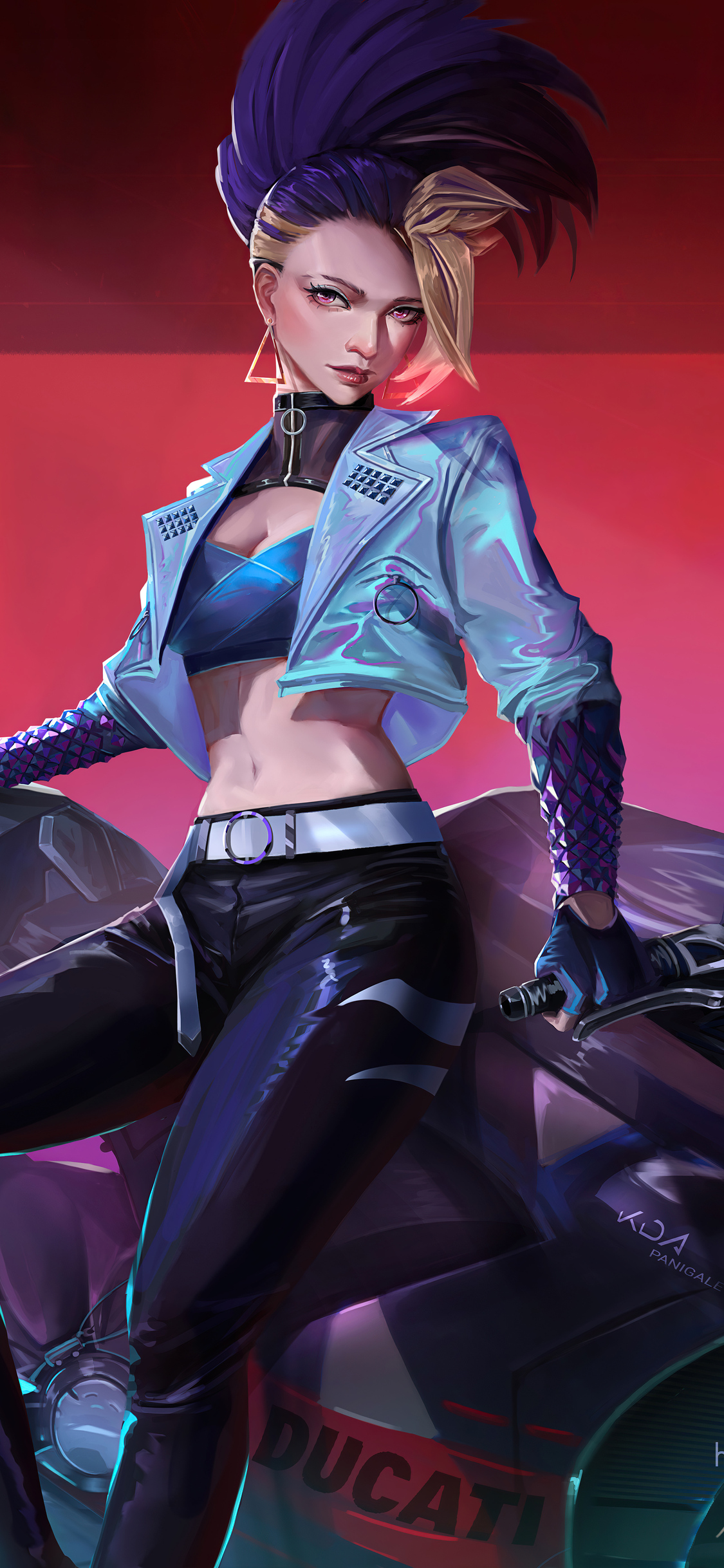 Akali x Ducati K/DA Wallpapers