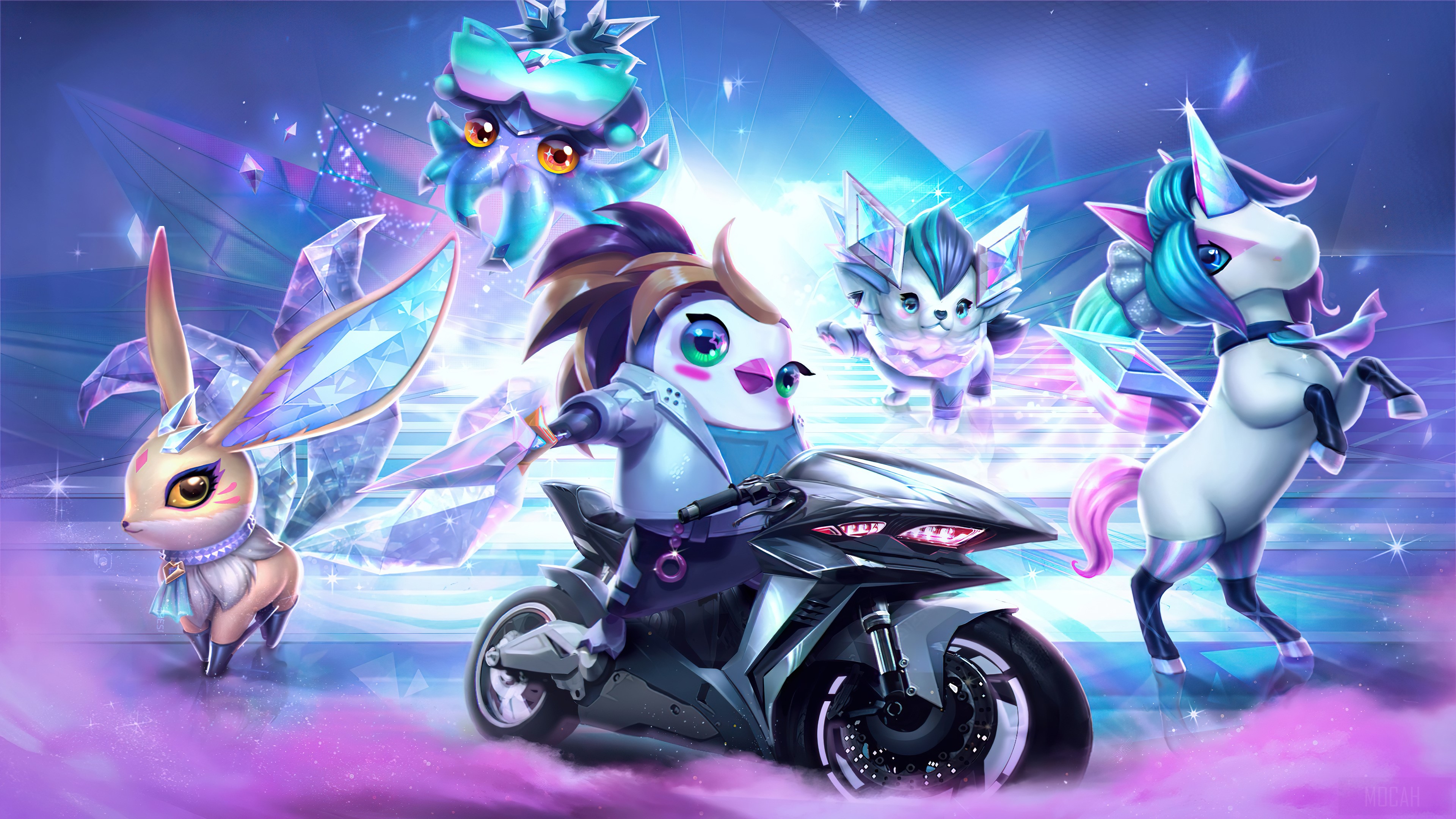 Akali x Ducati K/DA Wallpapers