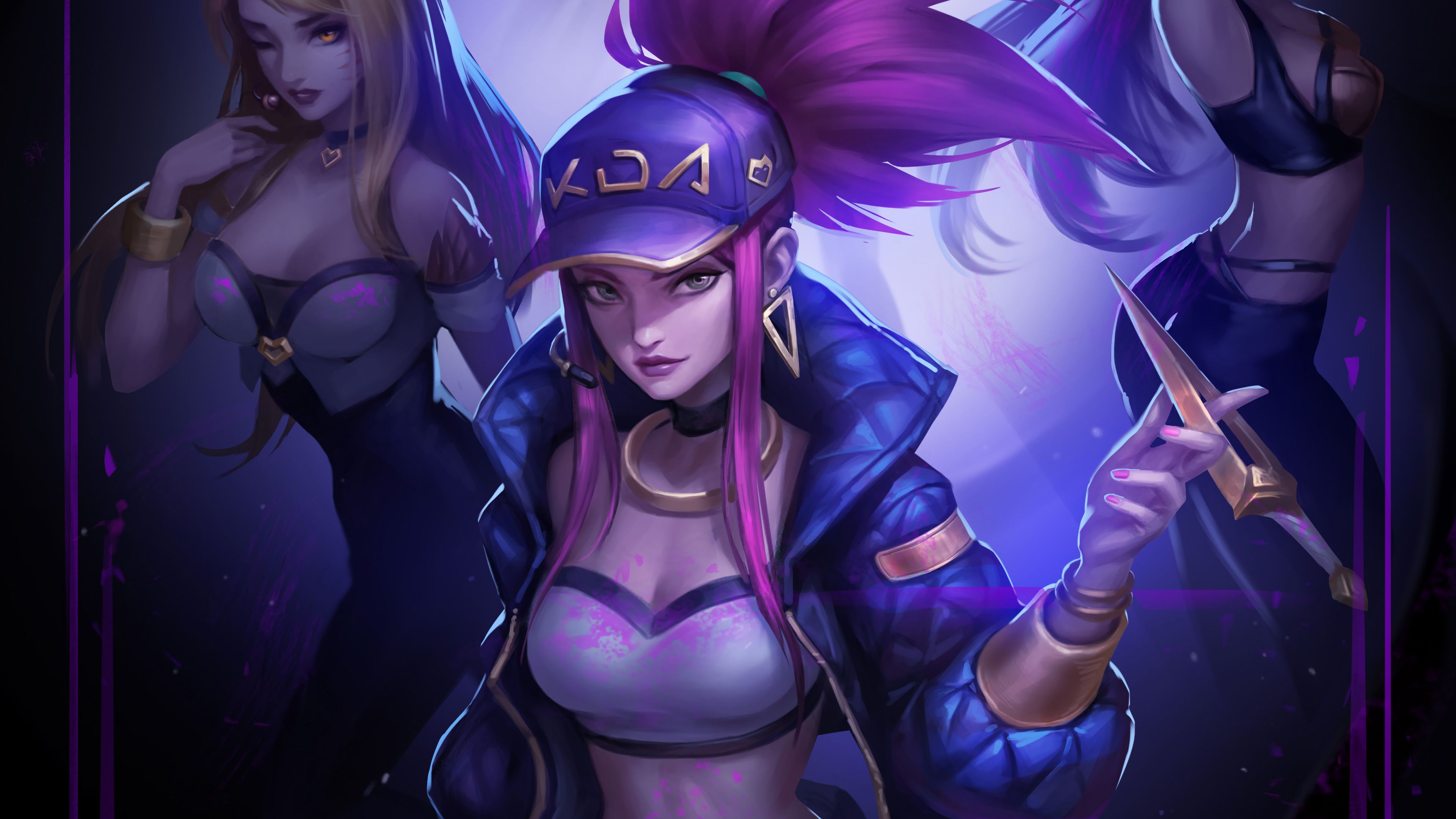 Akali x Ducati K/DA Wallpapers