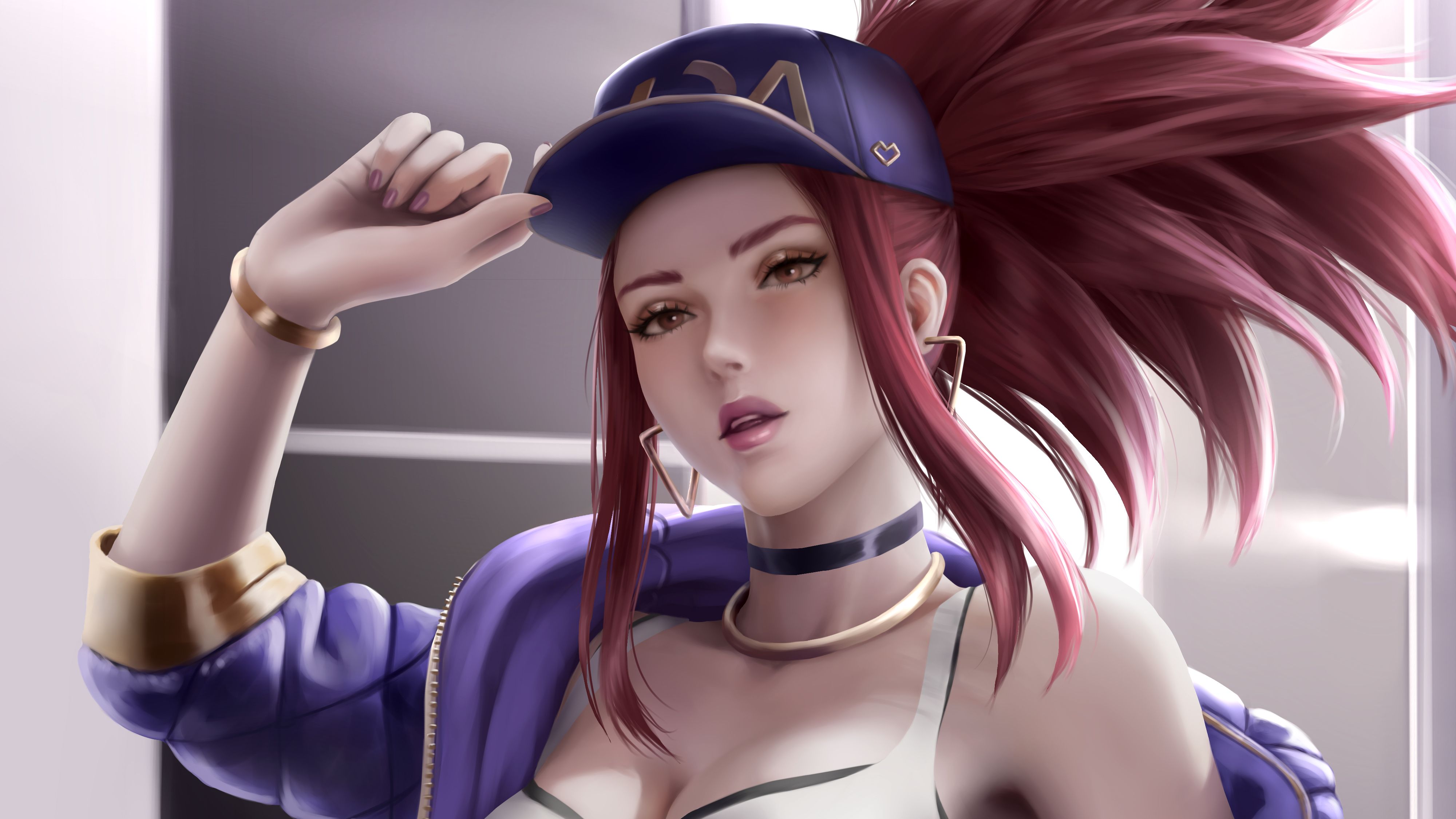 Akali x Ducati K/DA Wallpapers