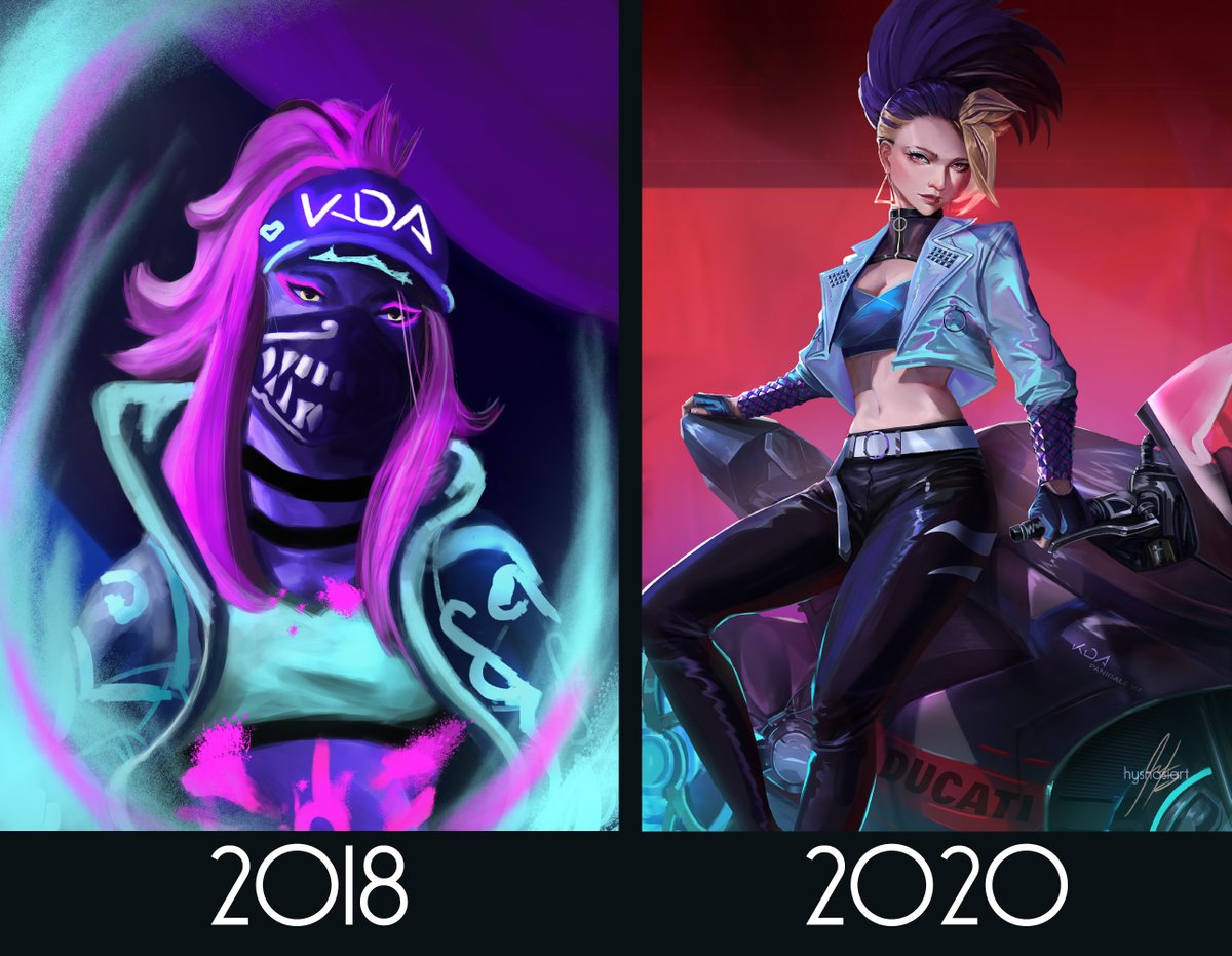 Akali x Ducati K/DA Wallpapers