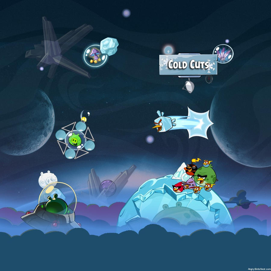 Angry Birds Space Wallpapers