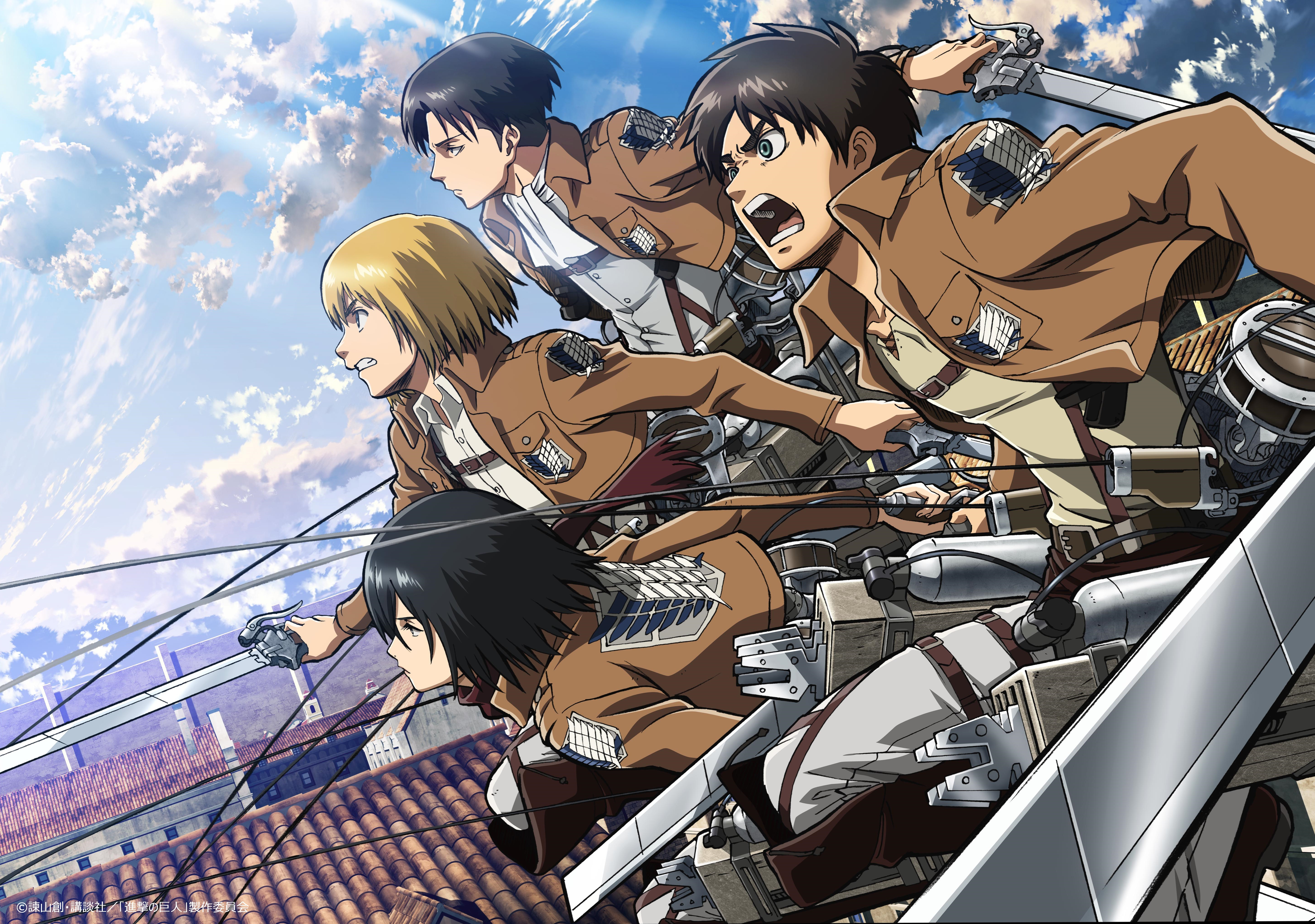 attack on titan 4k Wallpapers