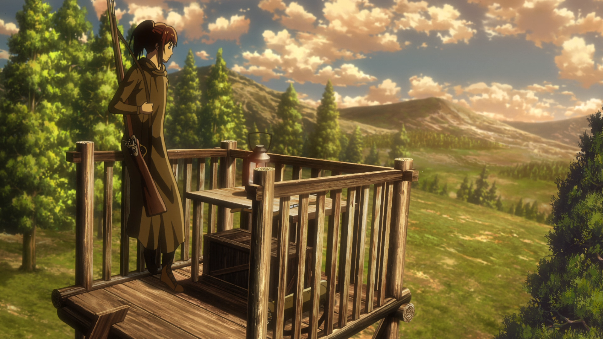 attack on titan landscape Wallpapers