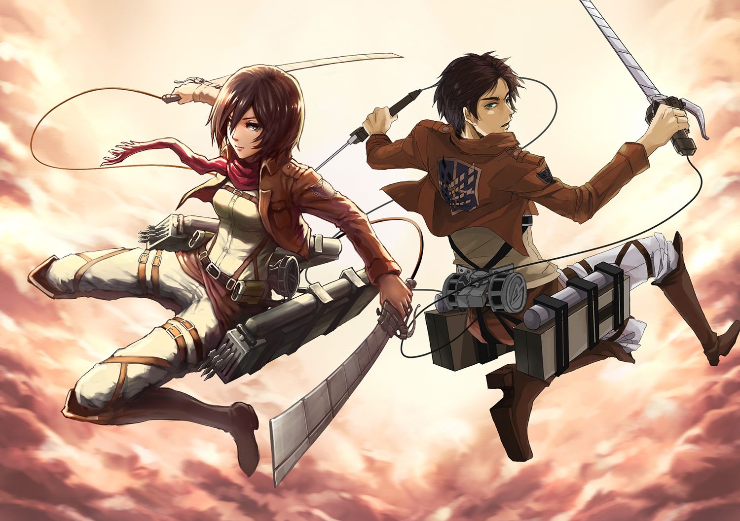 attack on titan mikasa Wallpapers