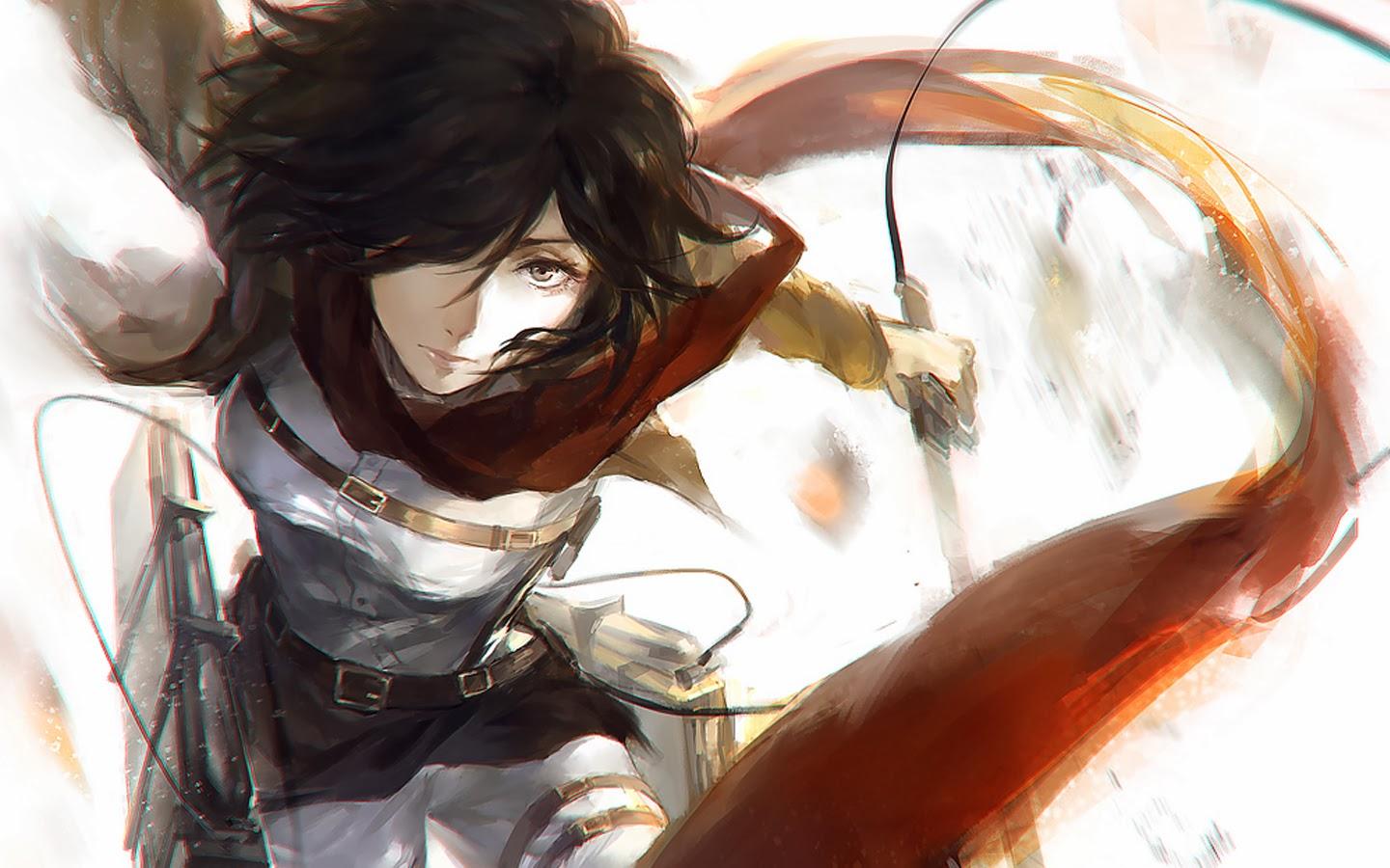 attack on titan mikasa Wallpapers