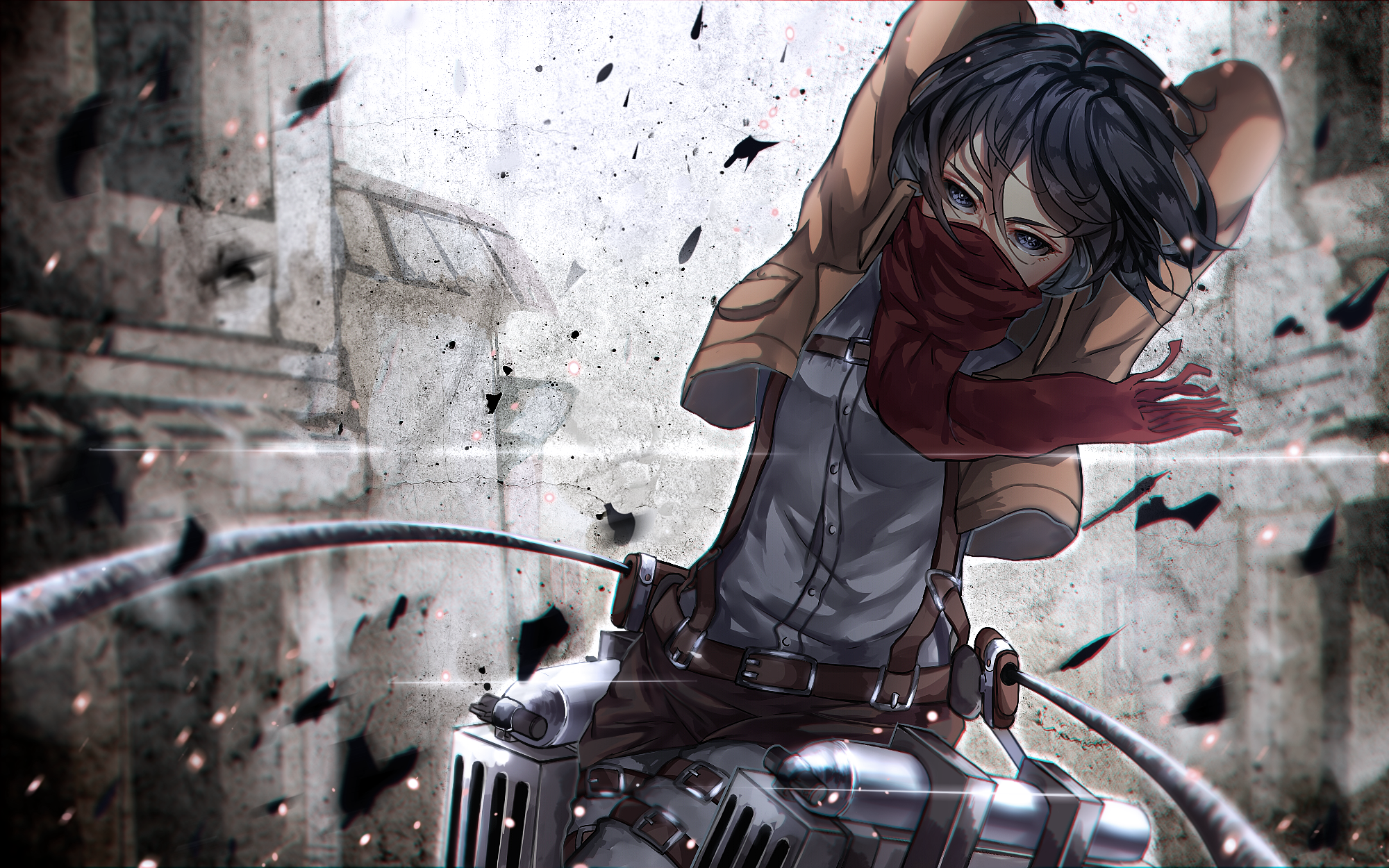 attack on titan mikasa ackerman Wallpapers