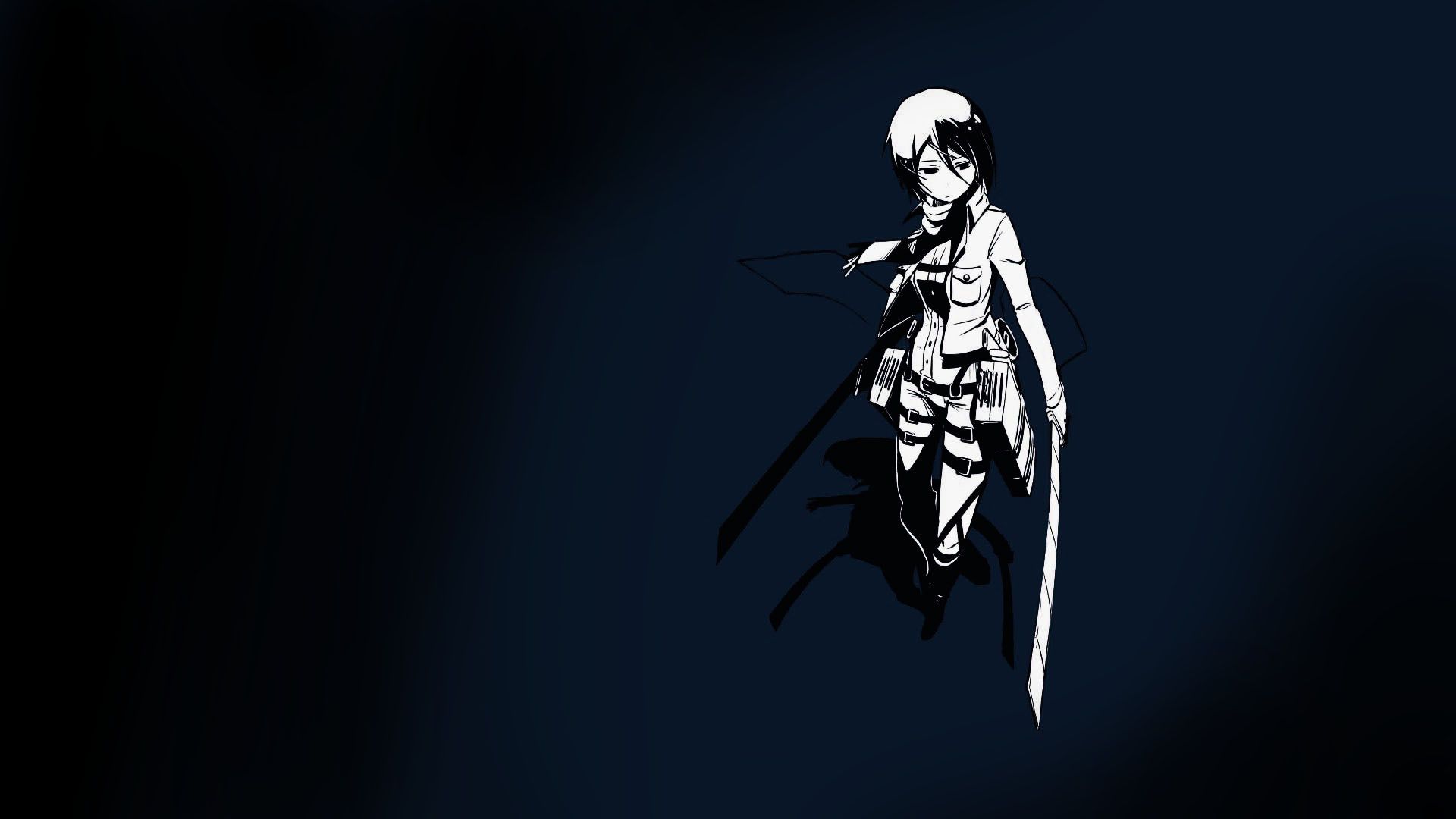 attack on titan minimalist Wallpapers