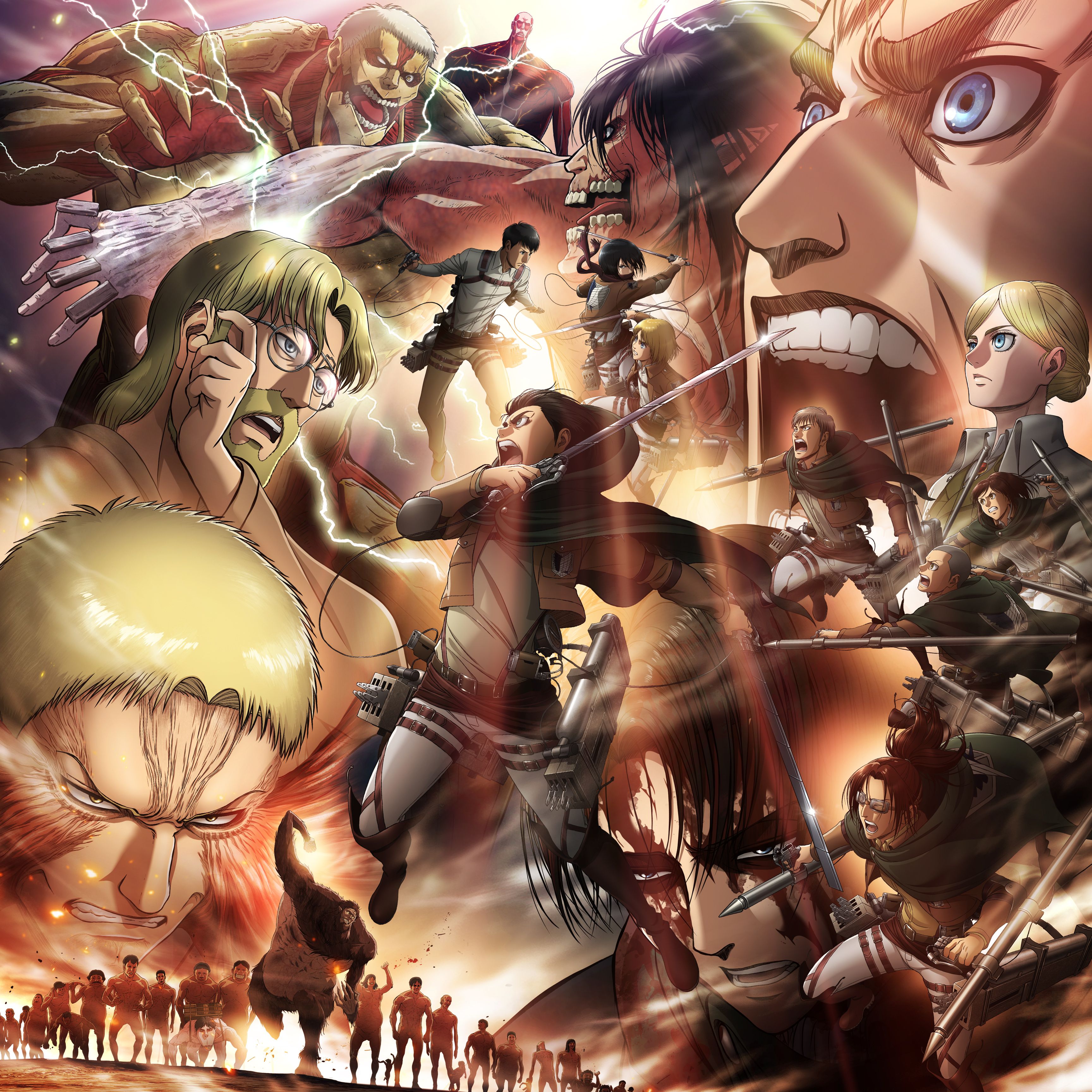 attack on titans season 4Wallpapers