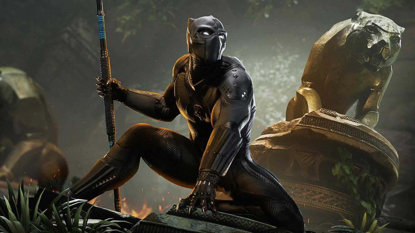 Black Panther Marvel's Avengers War for Wakanda Wallpapers