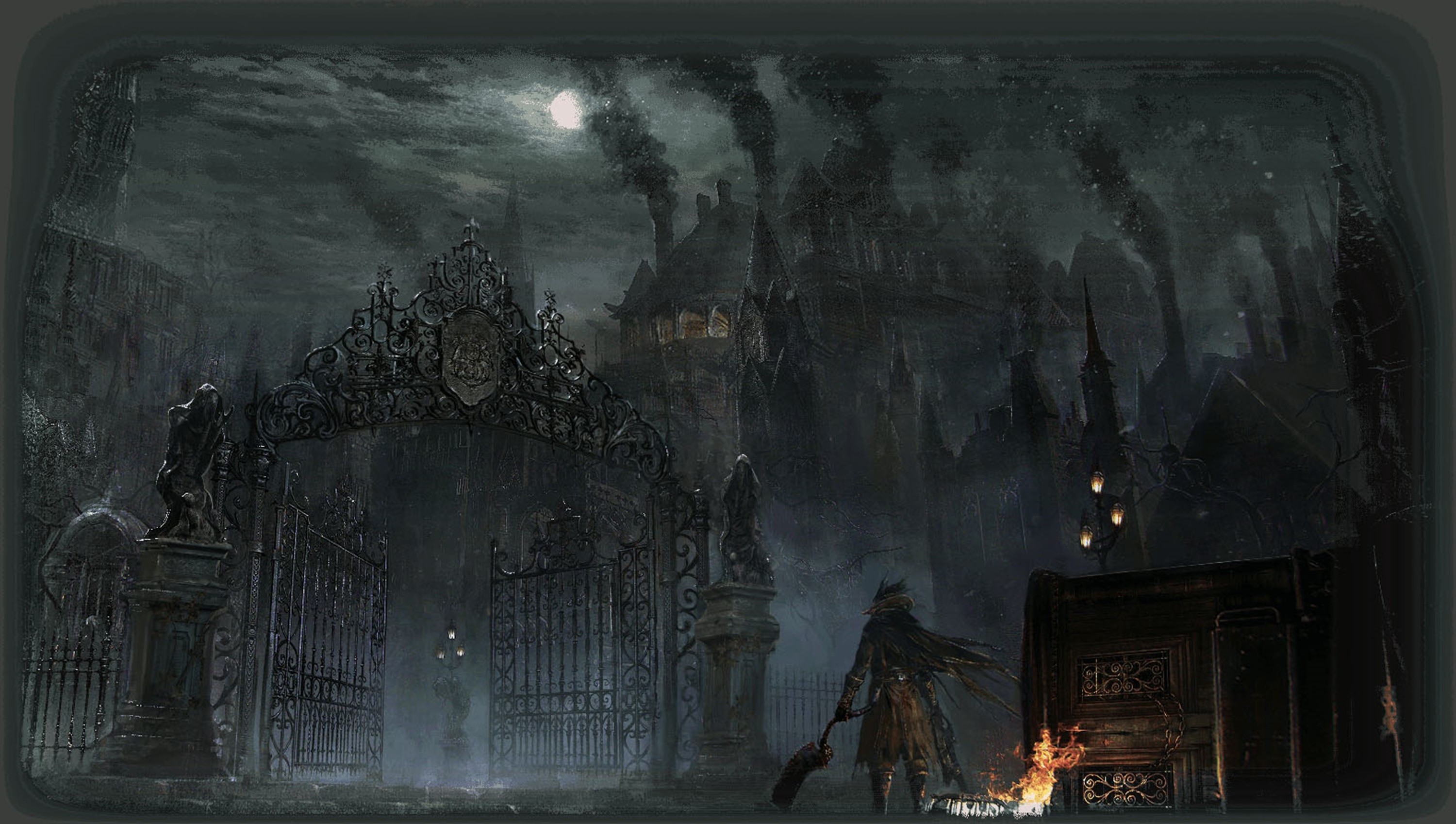 Bloodborne x Mario Wallpapers