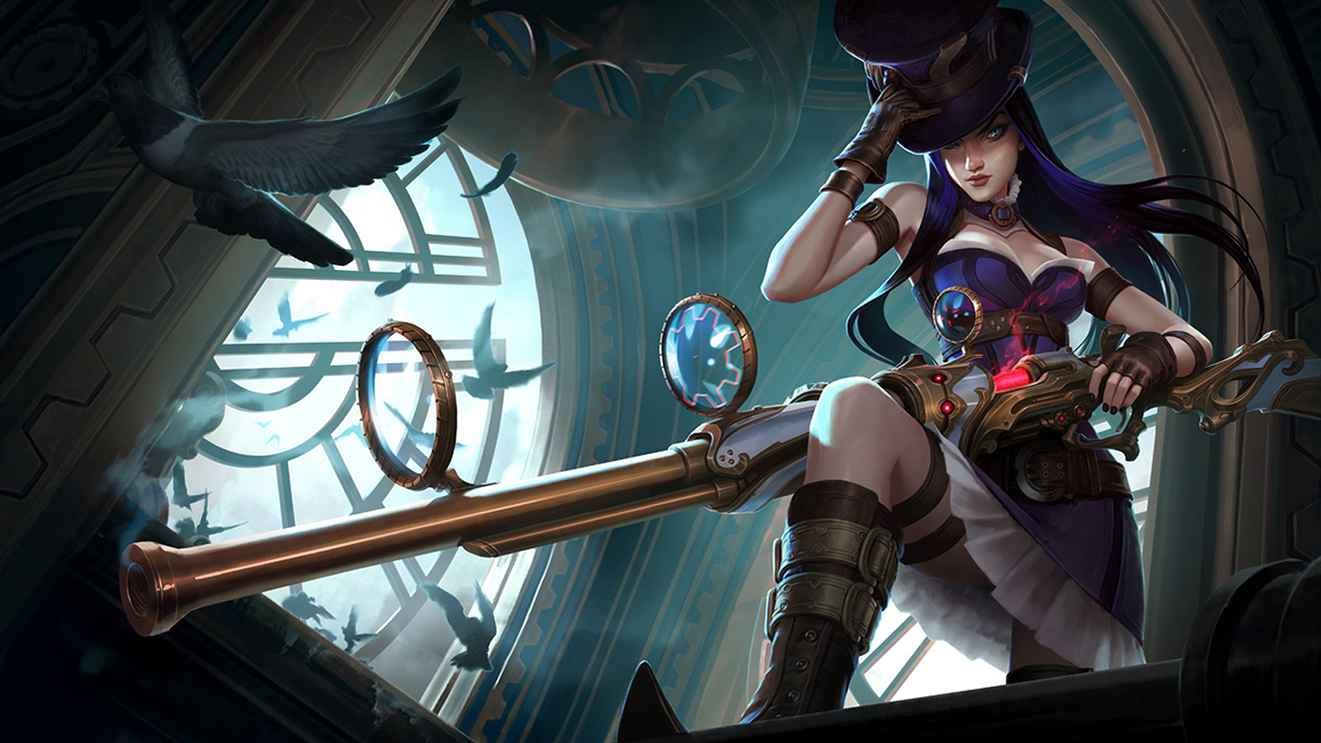 Caitlyn League Of Legends Wallpapers