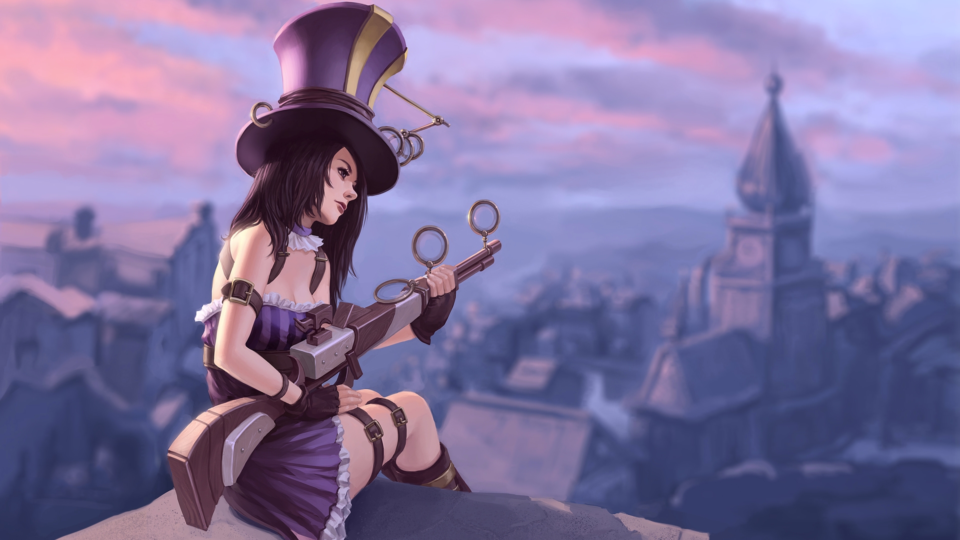 Caitlyn League Of Legends Wallpapers