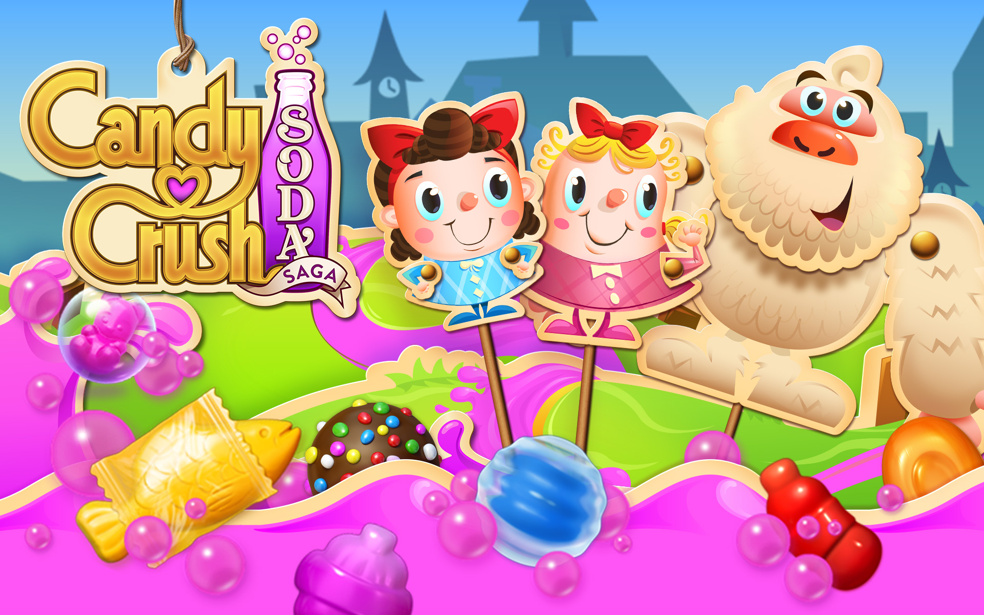 Candy Crush Soda Saga Wallpapers