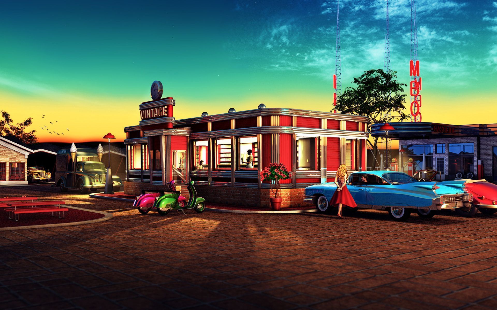 Car Town Wallpapers