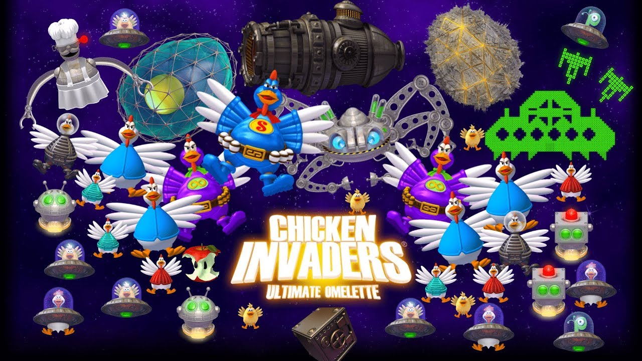 Chicken Invaders 4 Wallpapers