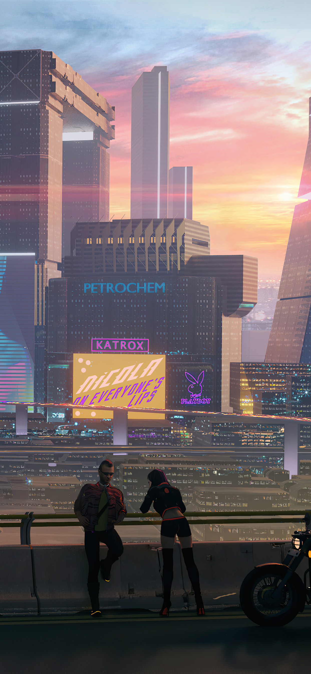 Cityscape Cyberpunk 2077 Wallpapers